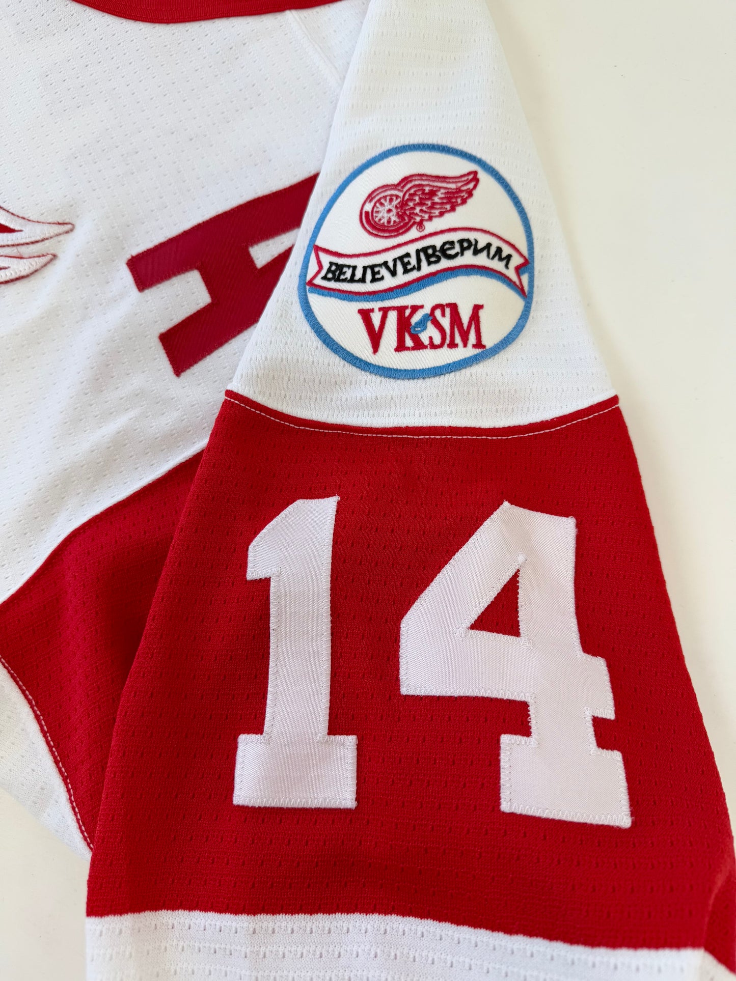 Detroit Red Wings Brendan Shanahan 1998 Stanley Cup Finals NHL Hockey Jersey (44/Small)