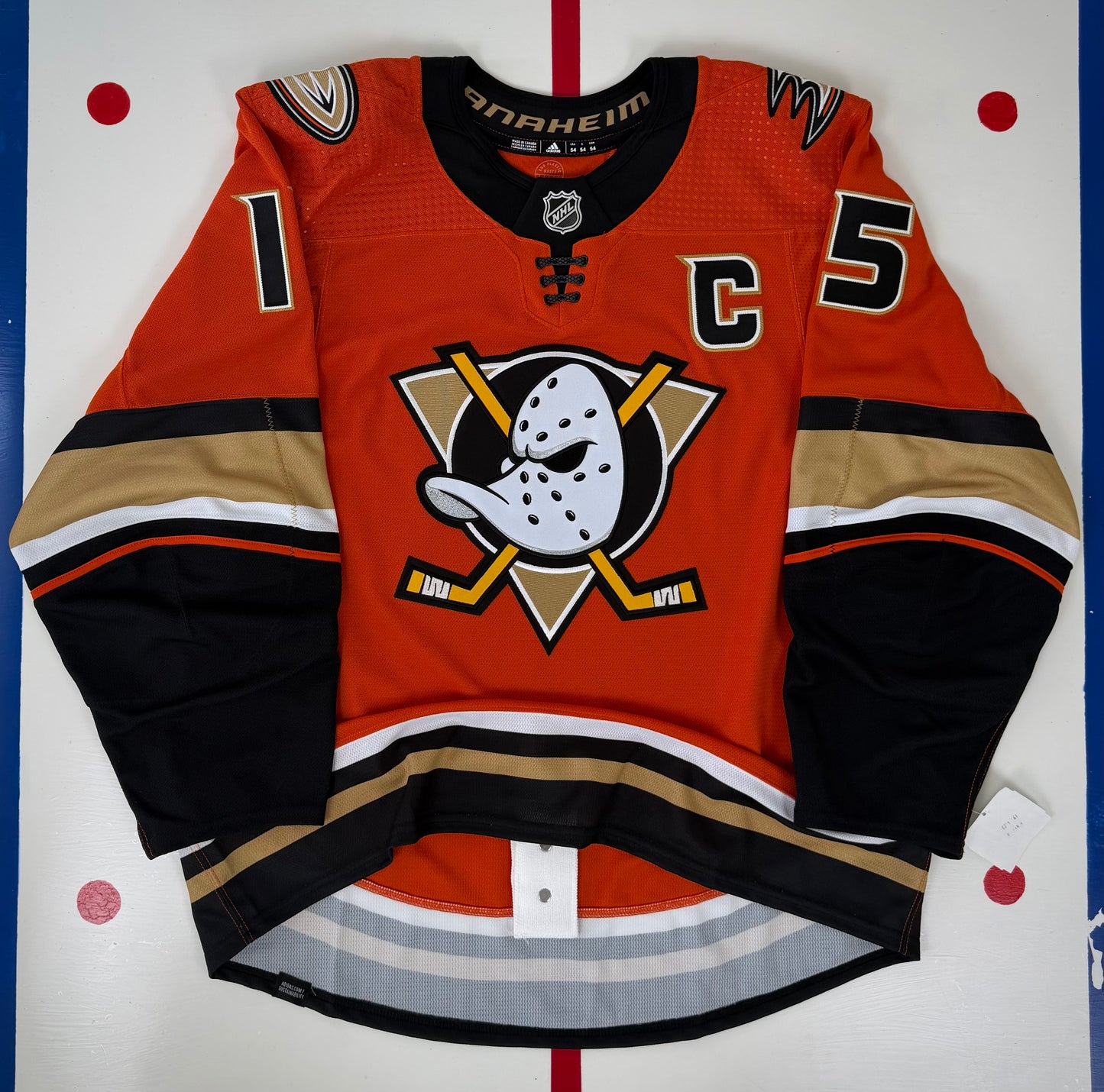 Anaheim Ducks Ryan Getzlaf 2019-2021 Alternate NHL Hockey Jersey (54/XL)