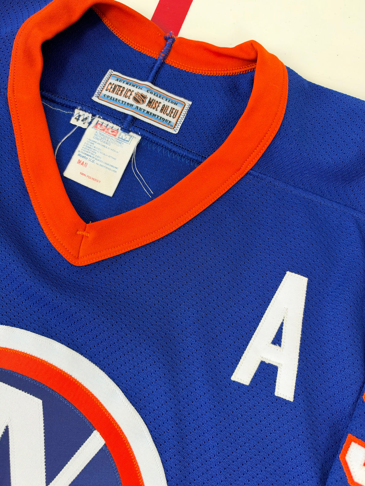 New York Islanders Bryan Trottier 1990 NHL Hockey Jersey (44/Medium)