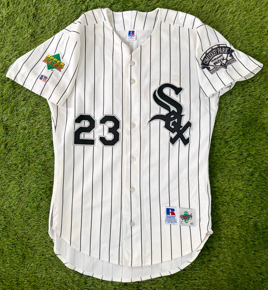 Chicago White Sox Michael Jordan 1993 Celebrity Home Run Derby MLB Baseball Jersey (40/Medium)