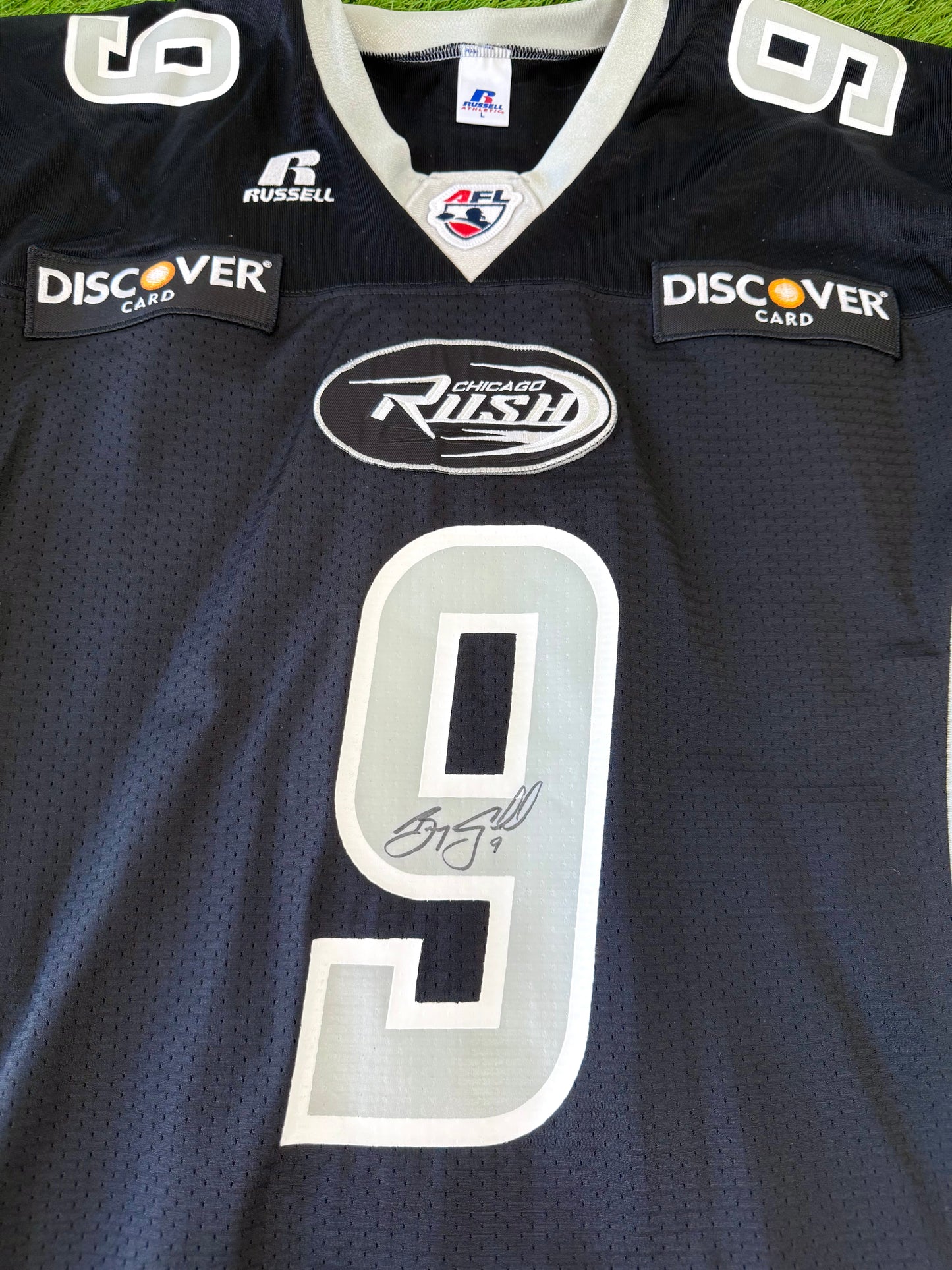 Chicago Rush Bobby Sippio 2007 Team Issued Signed Arena Football League Jersey (Large)
