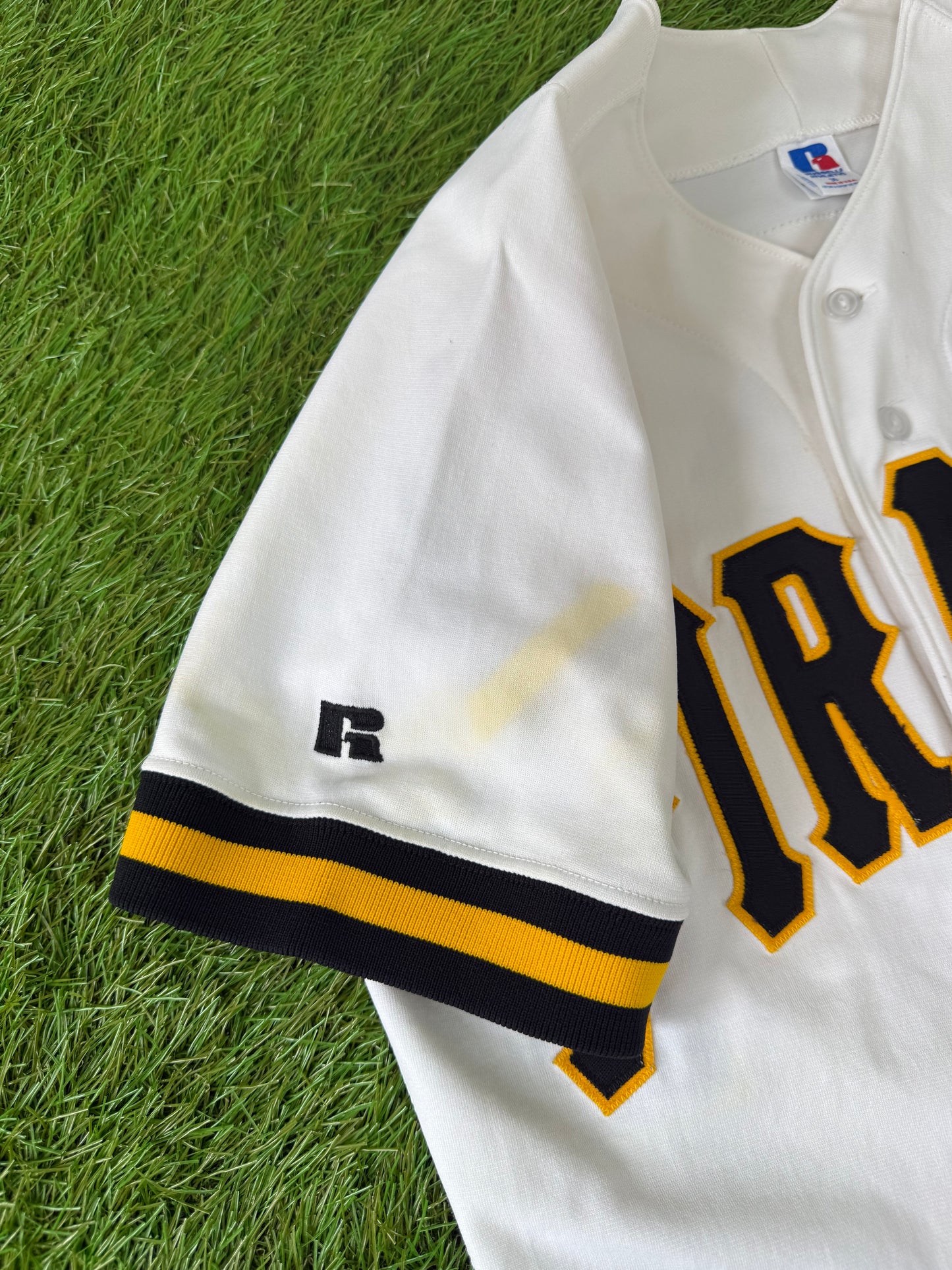 Pittsburgh Pirates Barry Bonds 1992 MLB Baseball Jersey (36/Small)