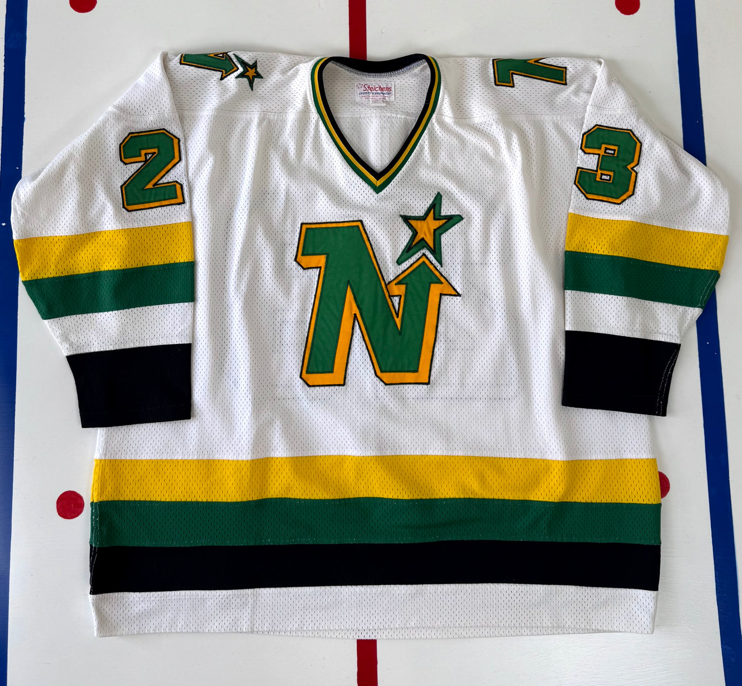 Minnesota North Stars Brian Bellows 1982-1983 NHL Hockey Jersey (56/XXL)