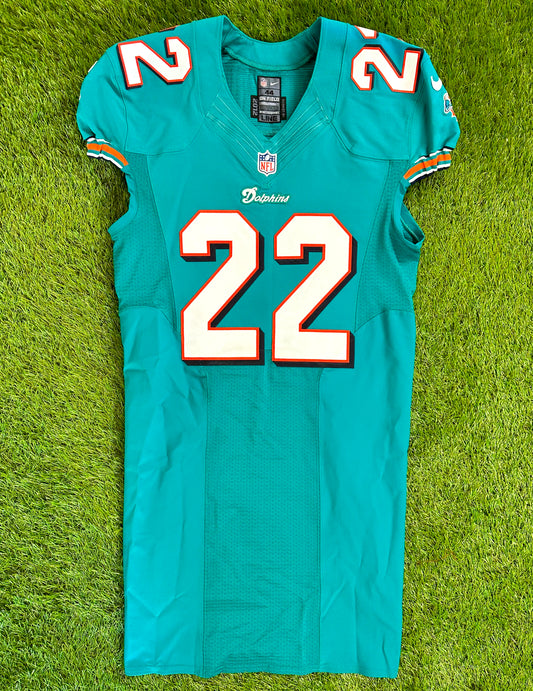Miami Dolphins Reggie Bush 2012 Team Issued NFL Football Jersey (44/Large)