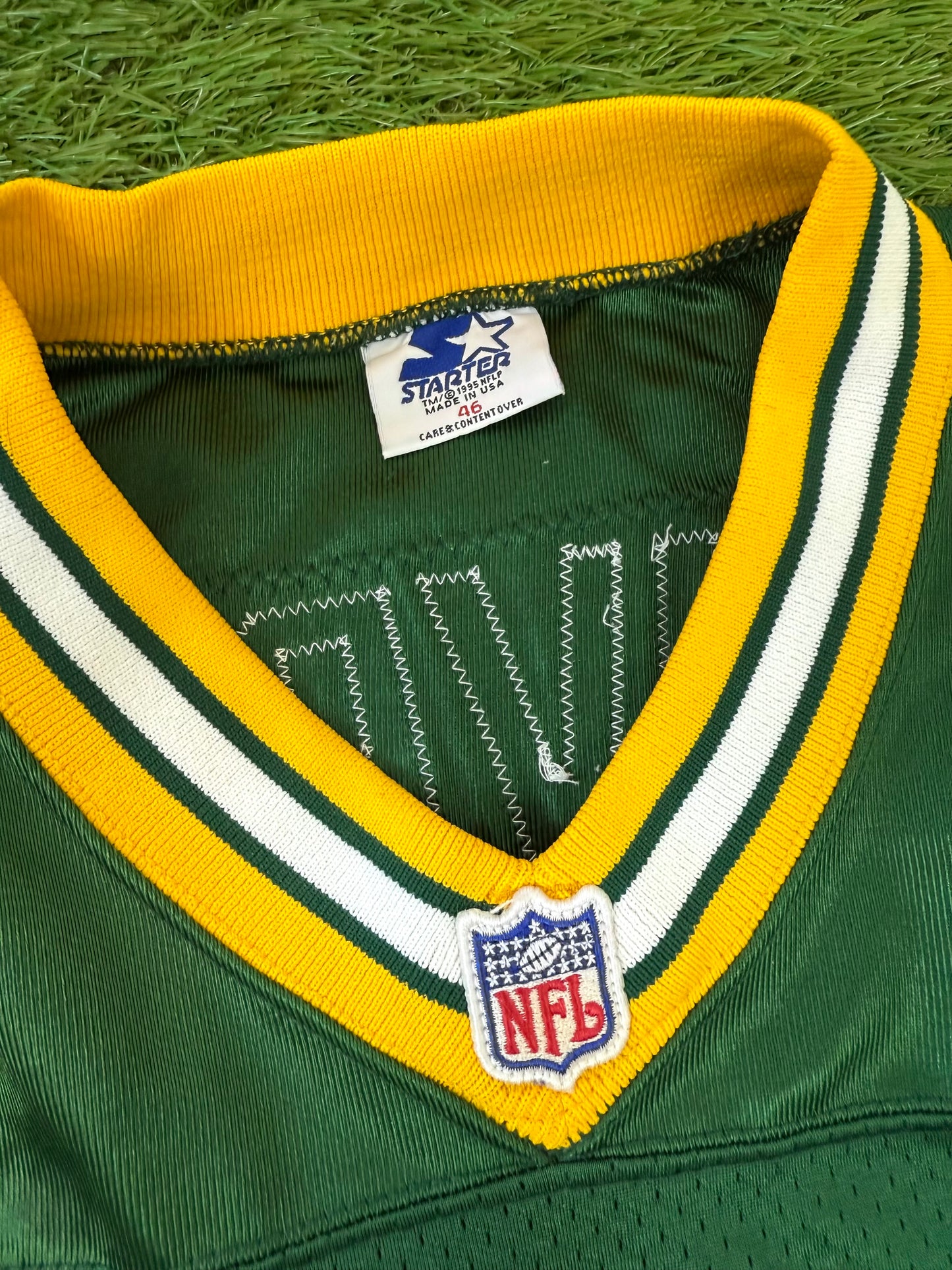 Green Bay Packers Brett Favre 1995 NFL Football Jersey (46/Large)