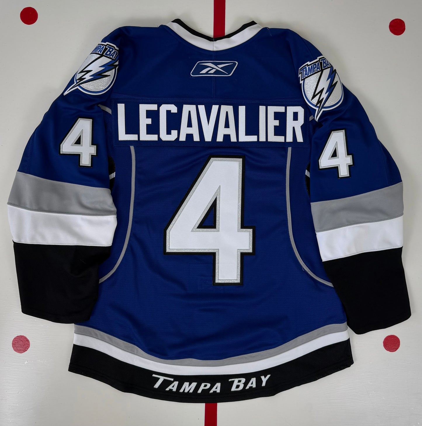 Tampa Bay Lightning Vincent Lecavalier 2008-2011 Alternate NHL Hockey Jersey (46/Small)