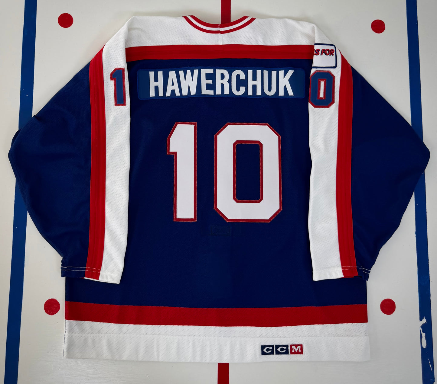 Winnipeg Jets Dale Hawerchuk 1988-1989 NHL Hockey Jersey (54/XXL)