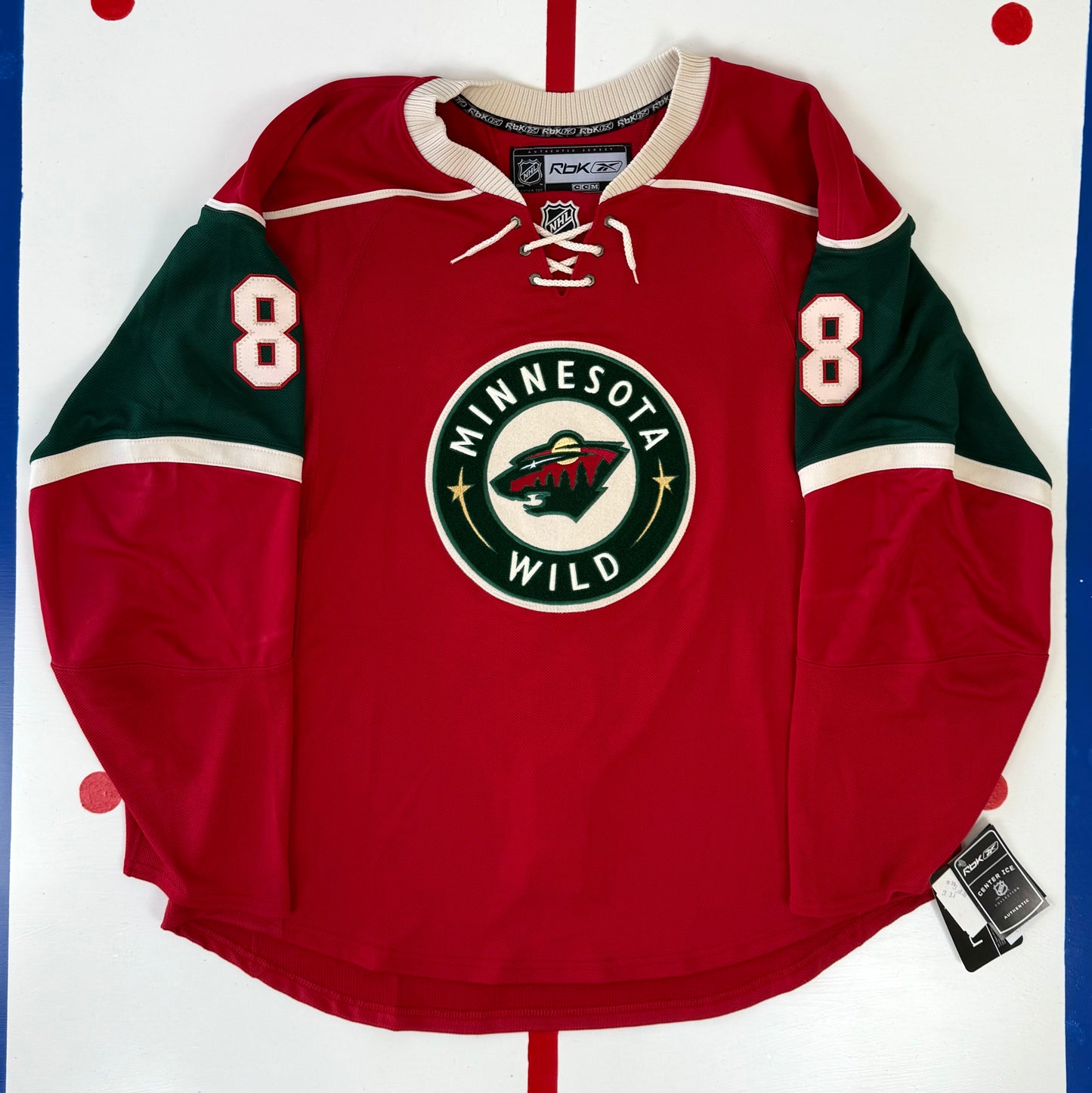 Minnesota Wild Brent Burns 2007-2011 Signed NHL Hockey Jersey (54/XL)