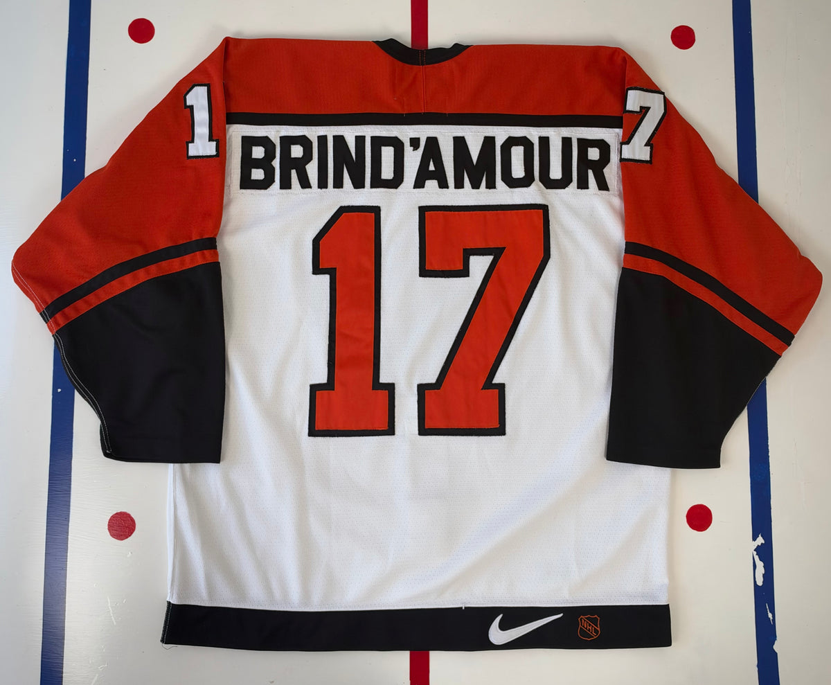 Philadelphia Flyers Rod Brind’Amour 1997 Stanley Cup Finals NHL Hockey Jersey (52/XL)