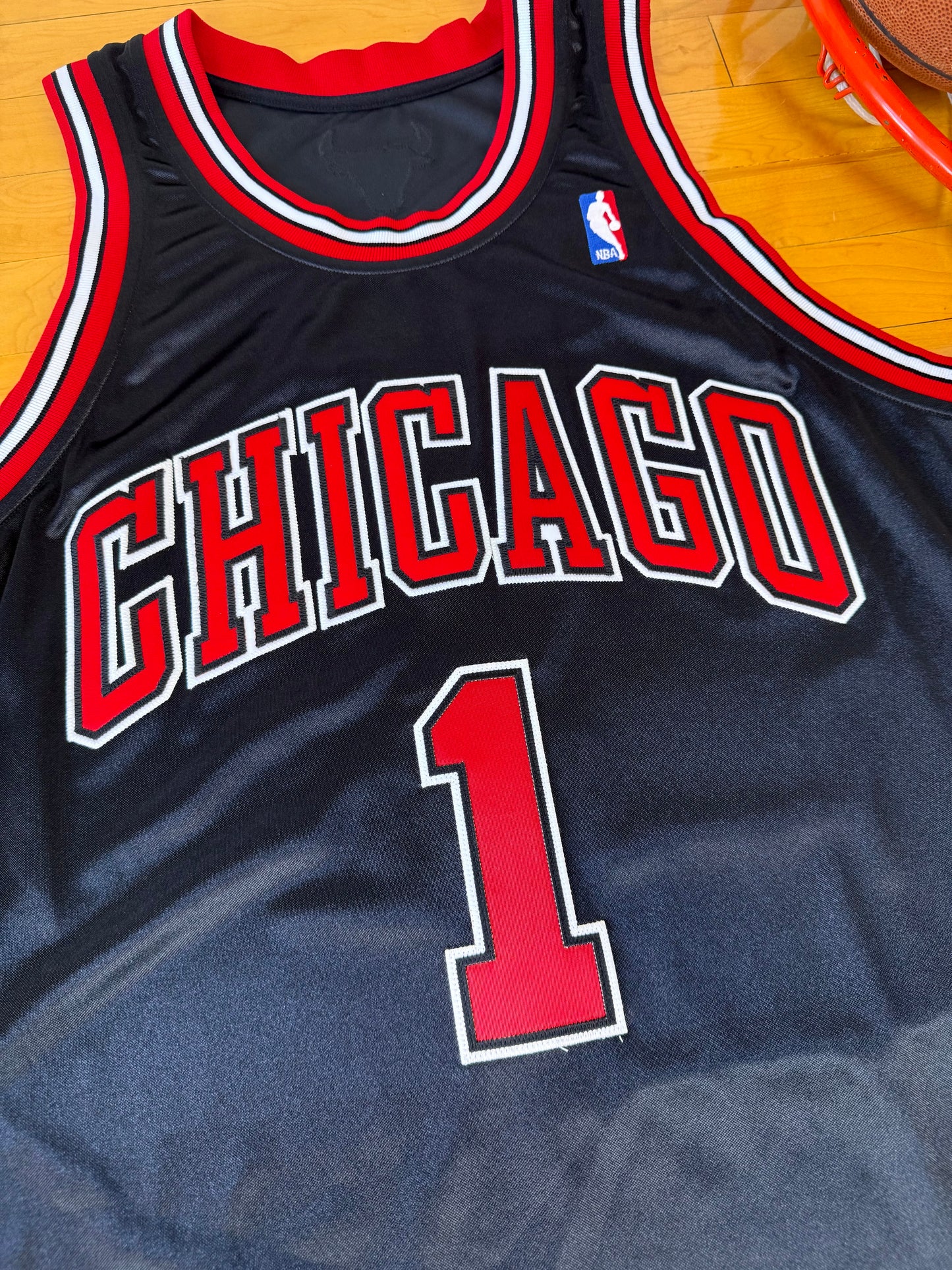 Chicago Bulls Derrick Rose 2009-2010 Alternate NBA Basketball Jersey (54/XXL)