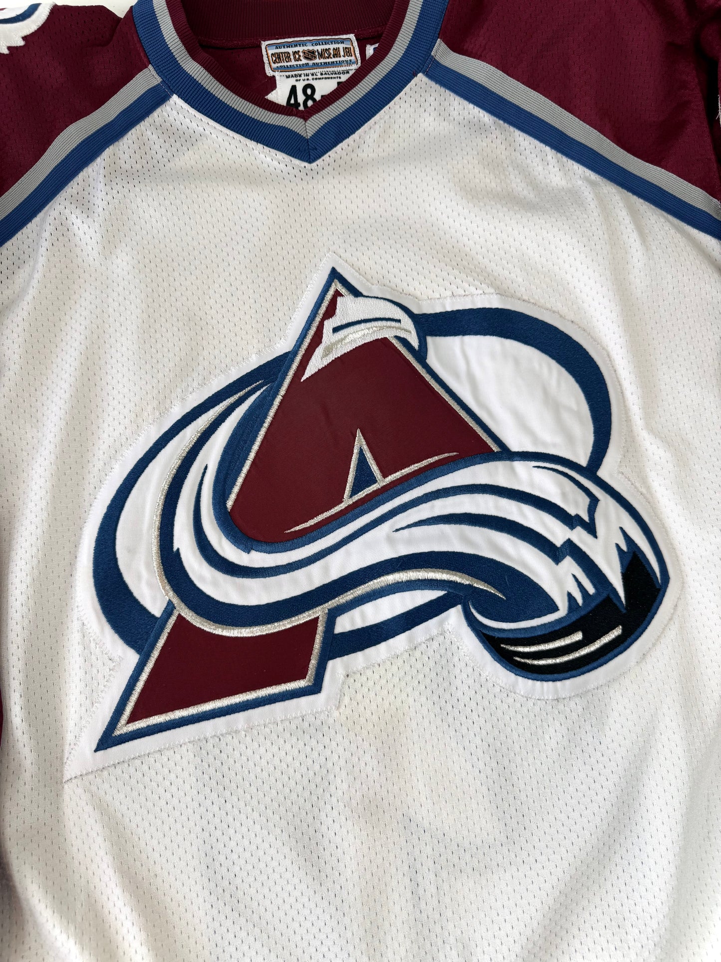 Colorado Avalanche Peter Forsberg 1996-1997 NHL Hockey Jersey (48/Large)
