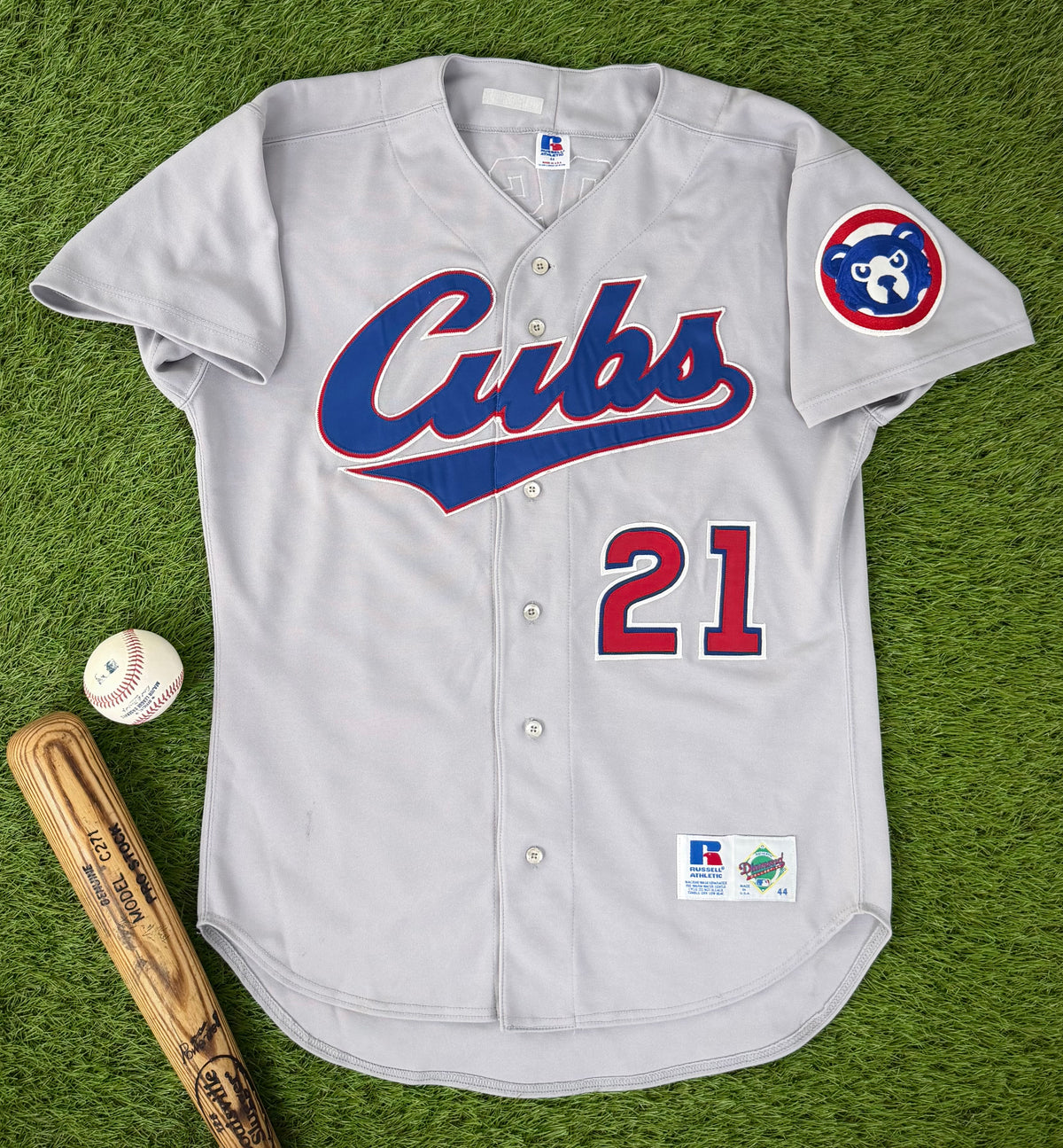 Chicago Cubs Sammy Sosa 1995-1996 MLB Baseball Jersey (44/Large)