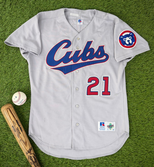 Chicago Cubs Sammy Sosa 1995-1996 MLB Baseball Jersey (44/Large)