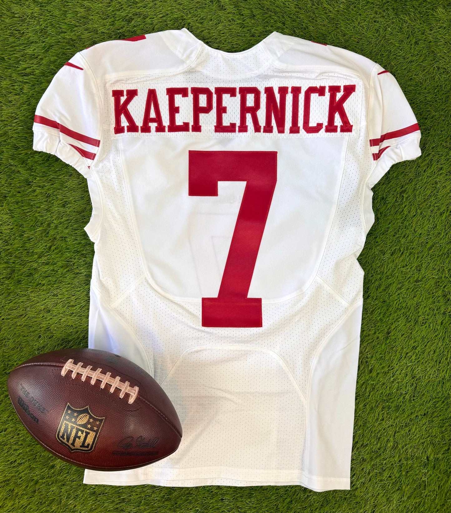 San Francisco 49ers 2015 Colin Kaepernick NFL Football Jersey (42/Medium)