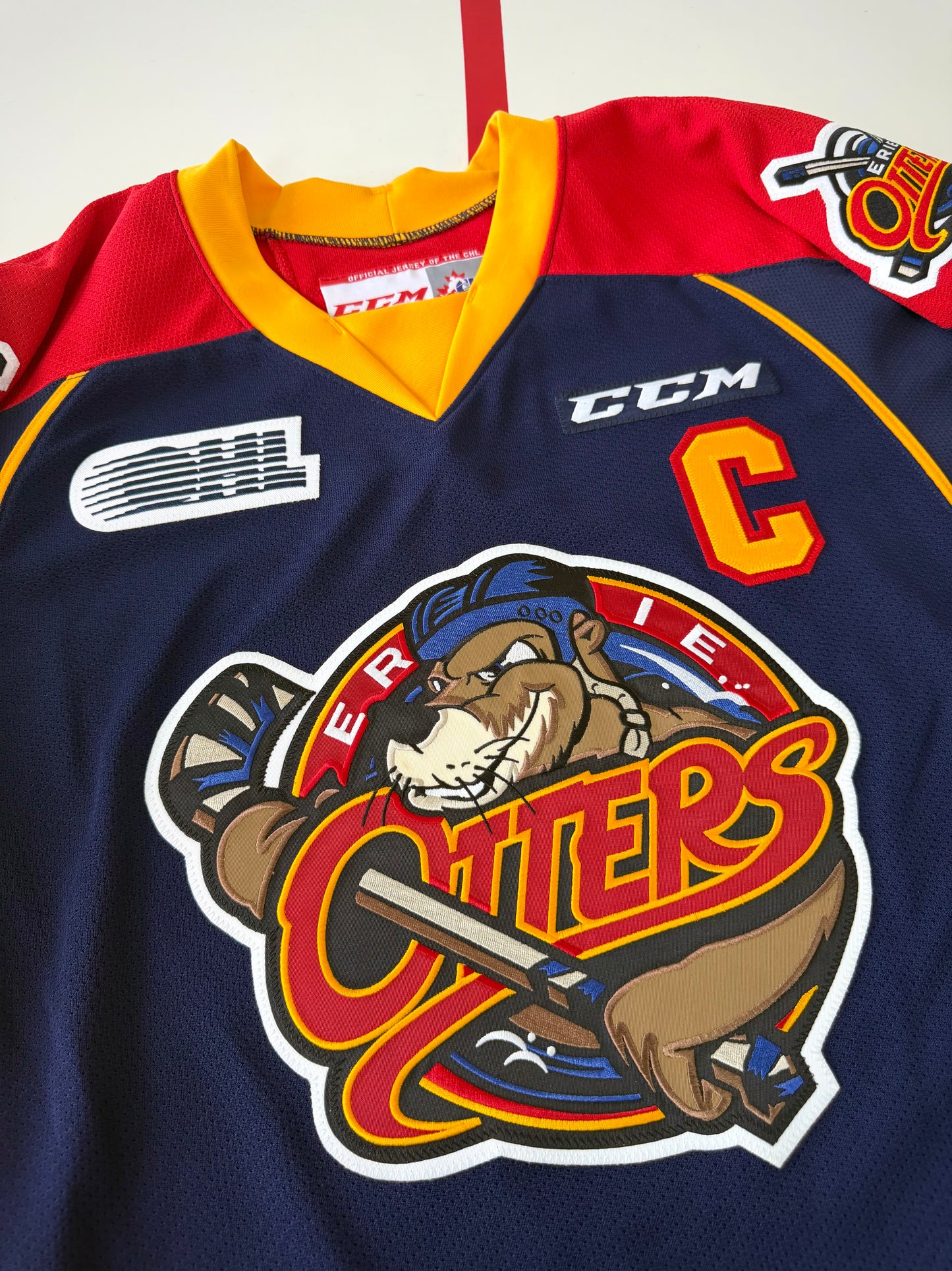 Erie Otters Conner McDavid 2014-2015 OHL Hockey Jersey (60/XXXL)