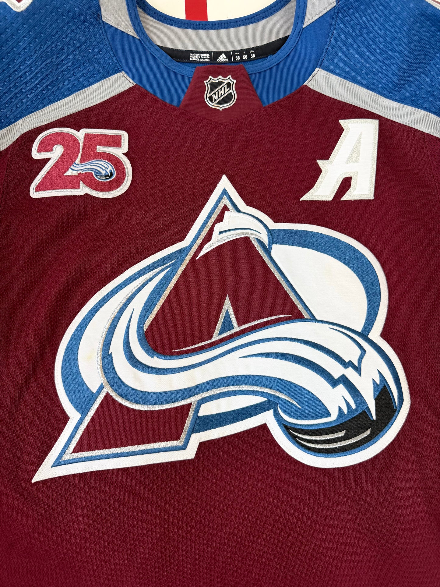 Colorado Avalanche Nathan MacKinnon 2020-2021 NHL Hockey Jersey (56/XXL)