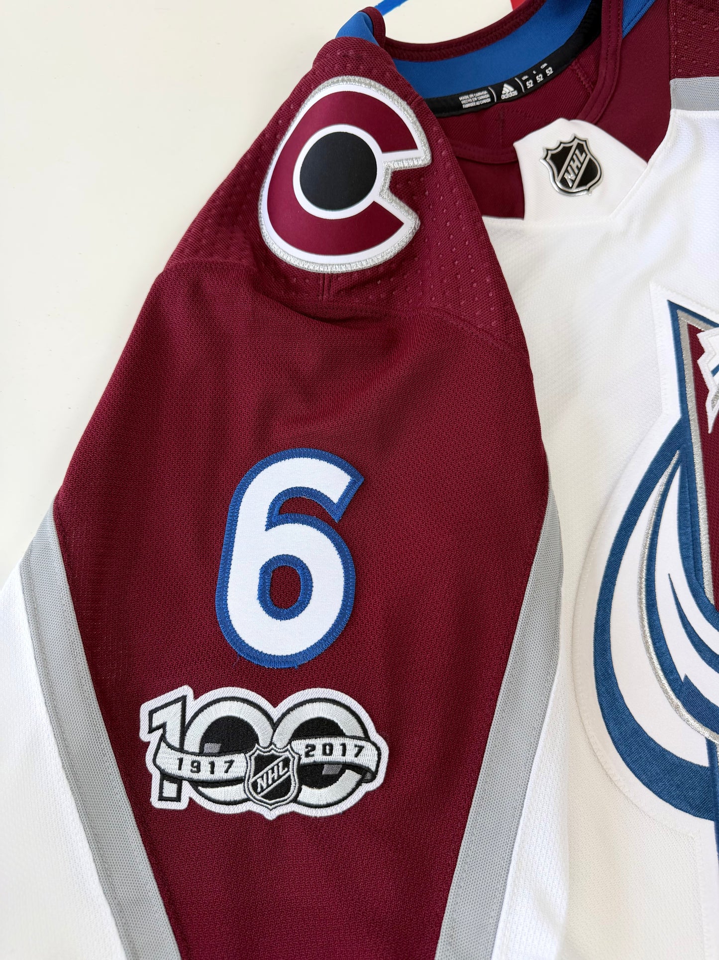 Colorado Avalanche Erik Johnson 2017 NHL Hockey Jersey (52/Large)