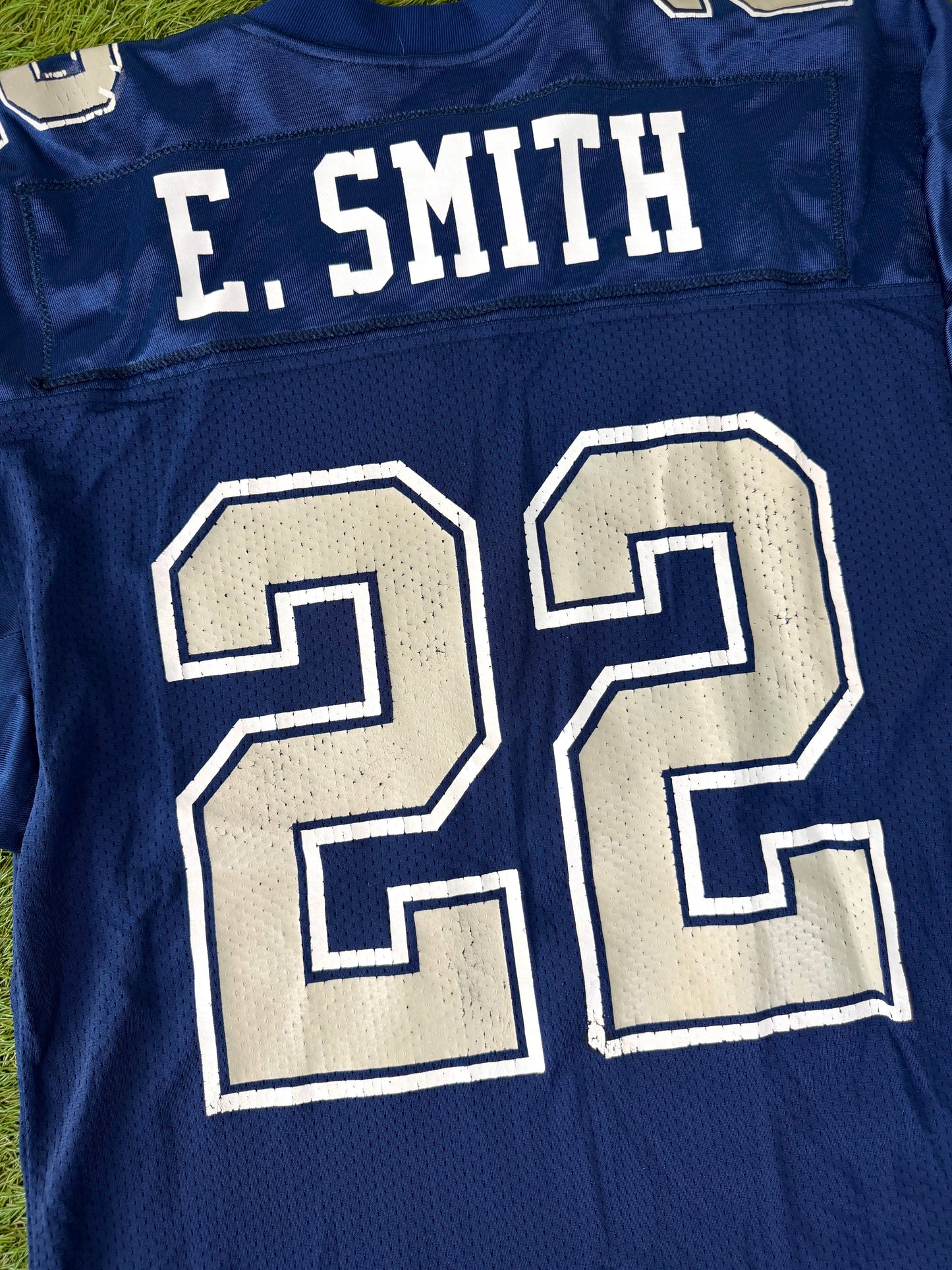 Dallas Cowboys Emmitt Smith 1992 NFL Football Jersey (48/XL)