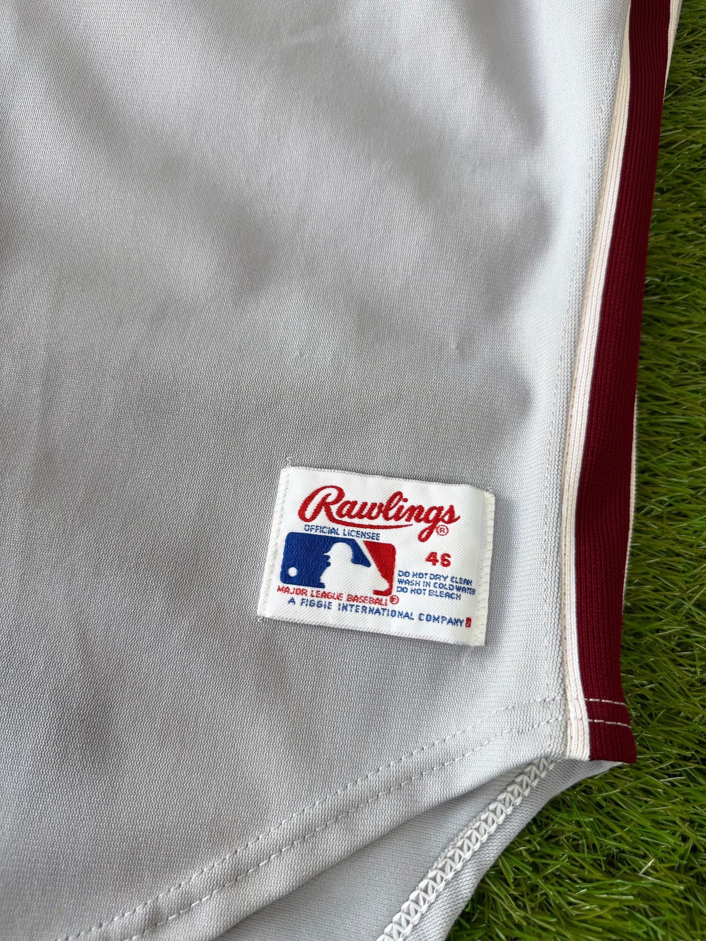 Philadelphia Phillies John Kruk 1991 MLB Baseball Jersey (46/XL)