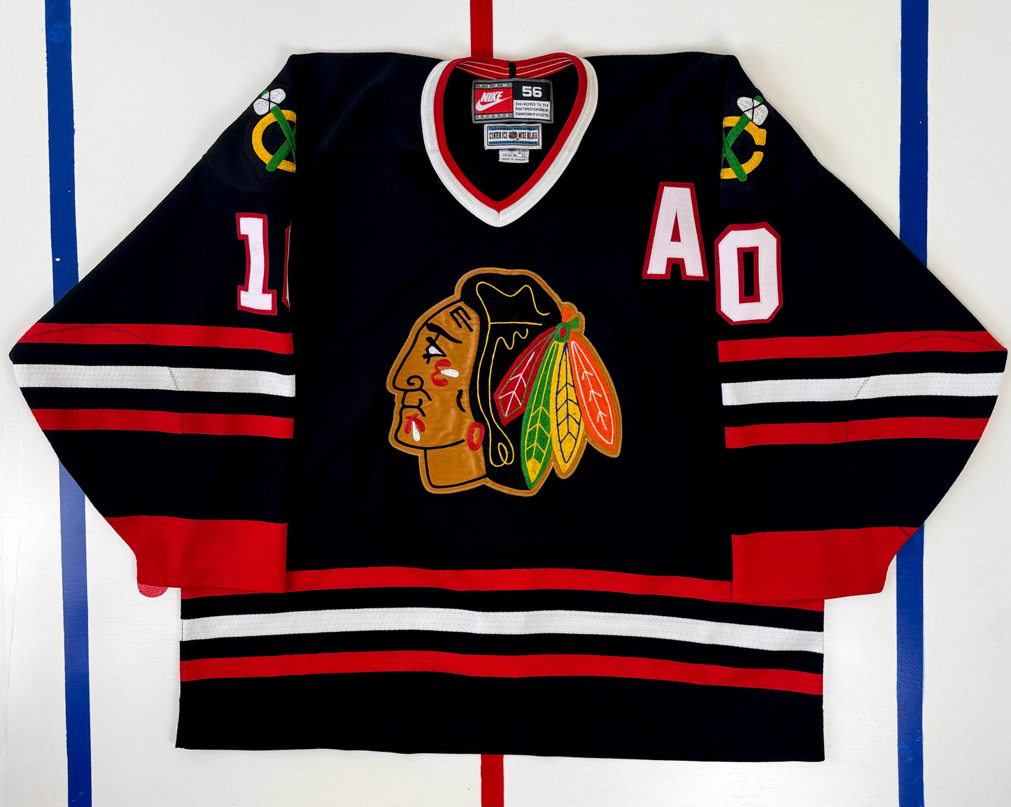 Chicago Blackhawks 1997-1999 Tony Amonte NHL Hockey Jersey (56/XXL)