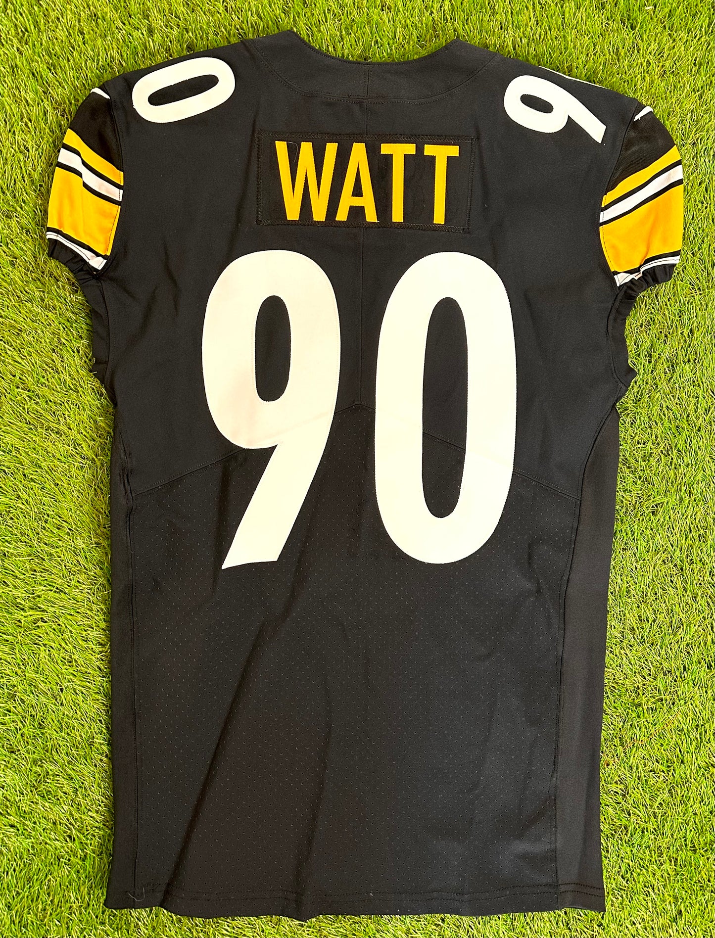 Pittsburgh Steelers T.J. Watt 2017 Team Issued NFL Football Jersey (42/Large)