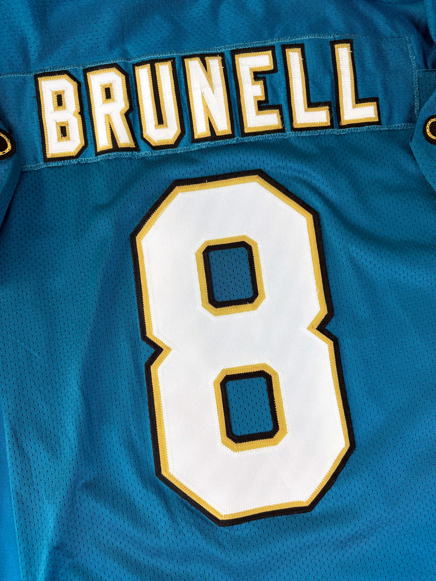 Jacksonville Jaguars Mark Brunell 1995-1996 NFL Football Jersey (48/XL)