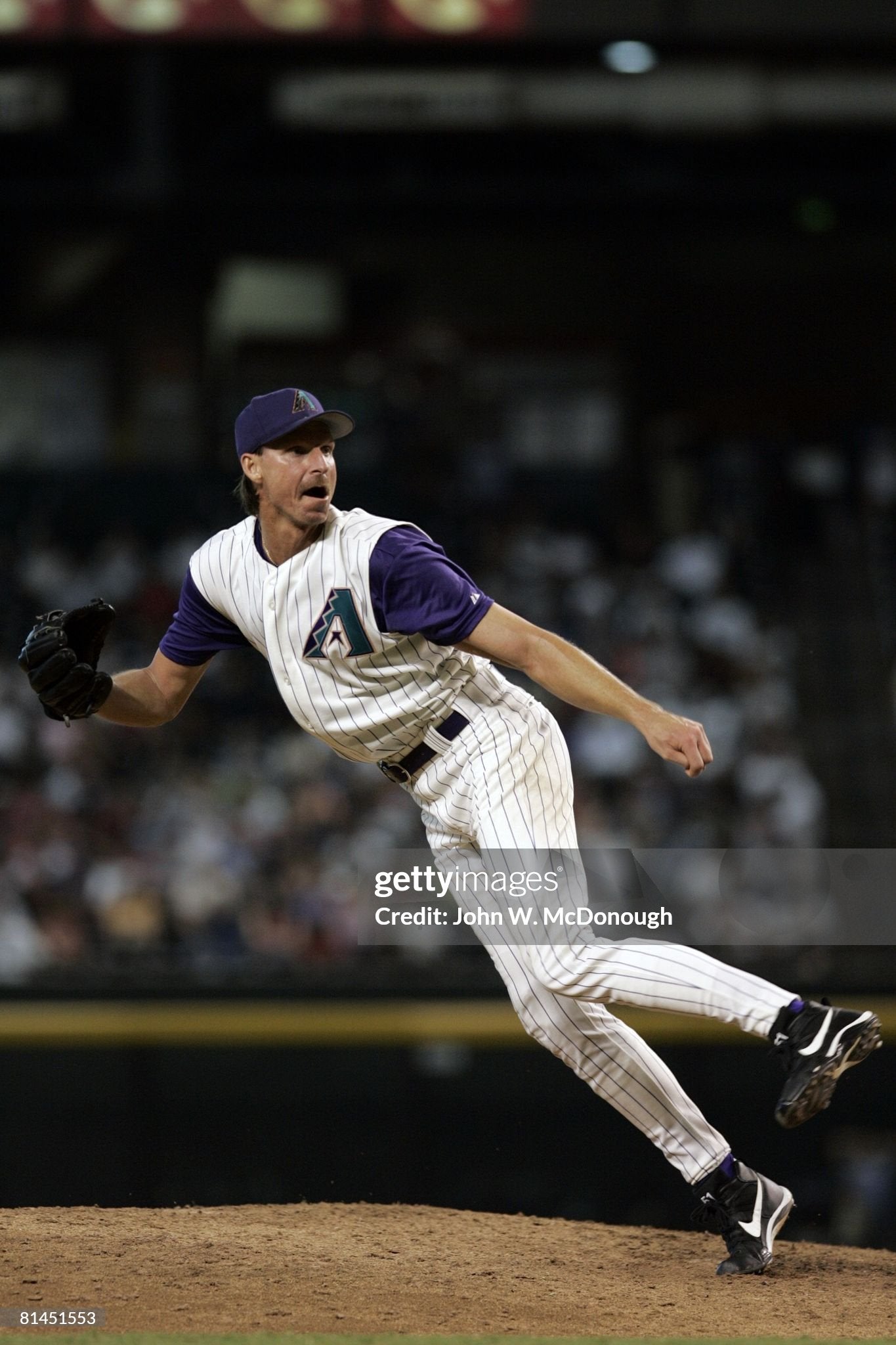 Arizona Diamondbacks 2003-2004 Randy Johnson’s Vest Jersey and Undershirt (48/XL)