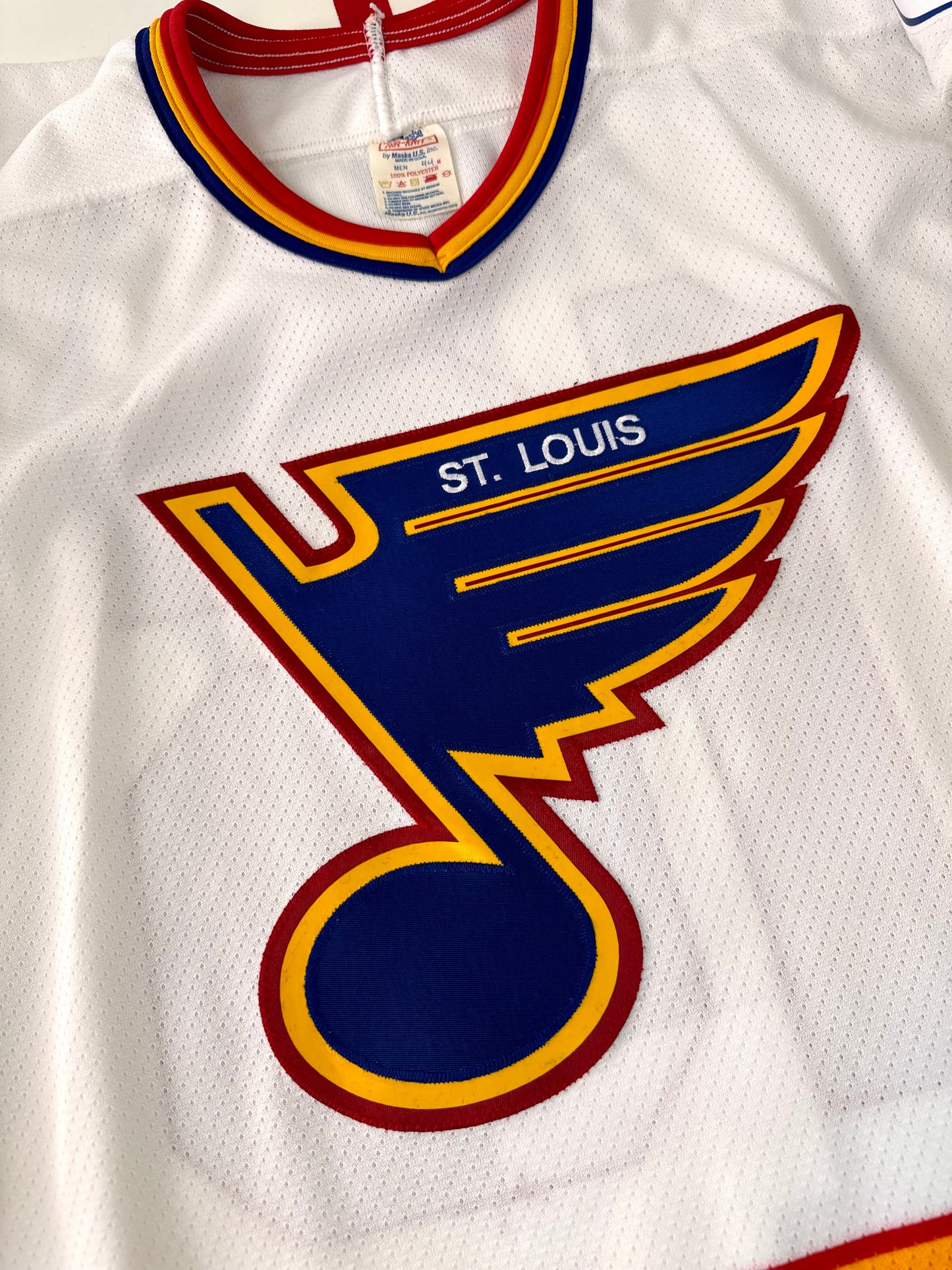 St. Louis Blues 1988-1989 Brett Hull NHL Hockey Jersey (44/Medium)