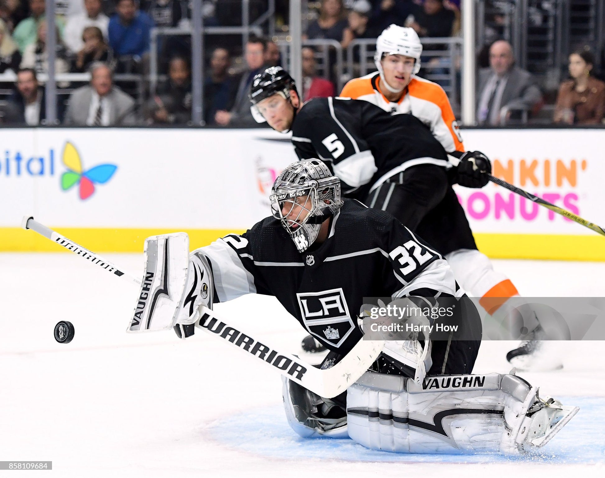 Los Angeles Kings Jonathan Quick 2017-2021 NHL Hockey Jersey (58G