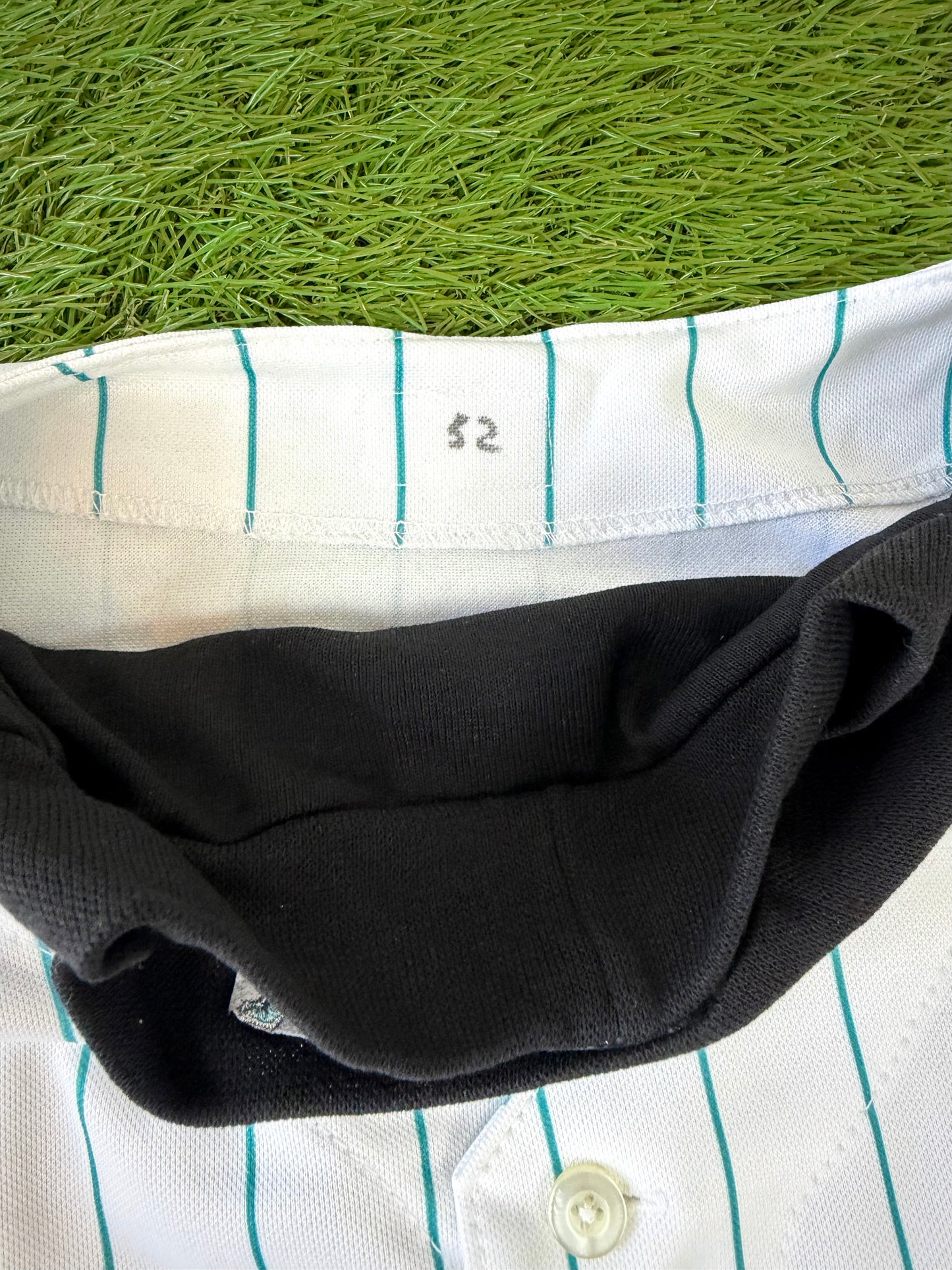 Florida Marlins Josh Beckett 2001-2002 Vest MLB Baseball Jersey and Long Sleeved Undershirt (52/XXL)