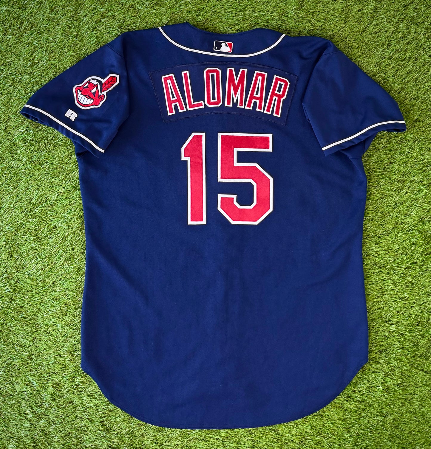 Cleveland Indians Sandy Alomar 2000 MLB Baseball Jersey (48/XL)