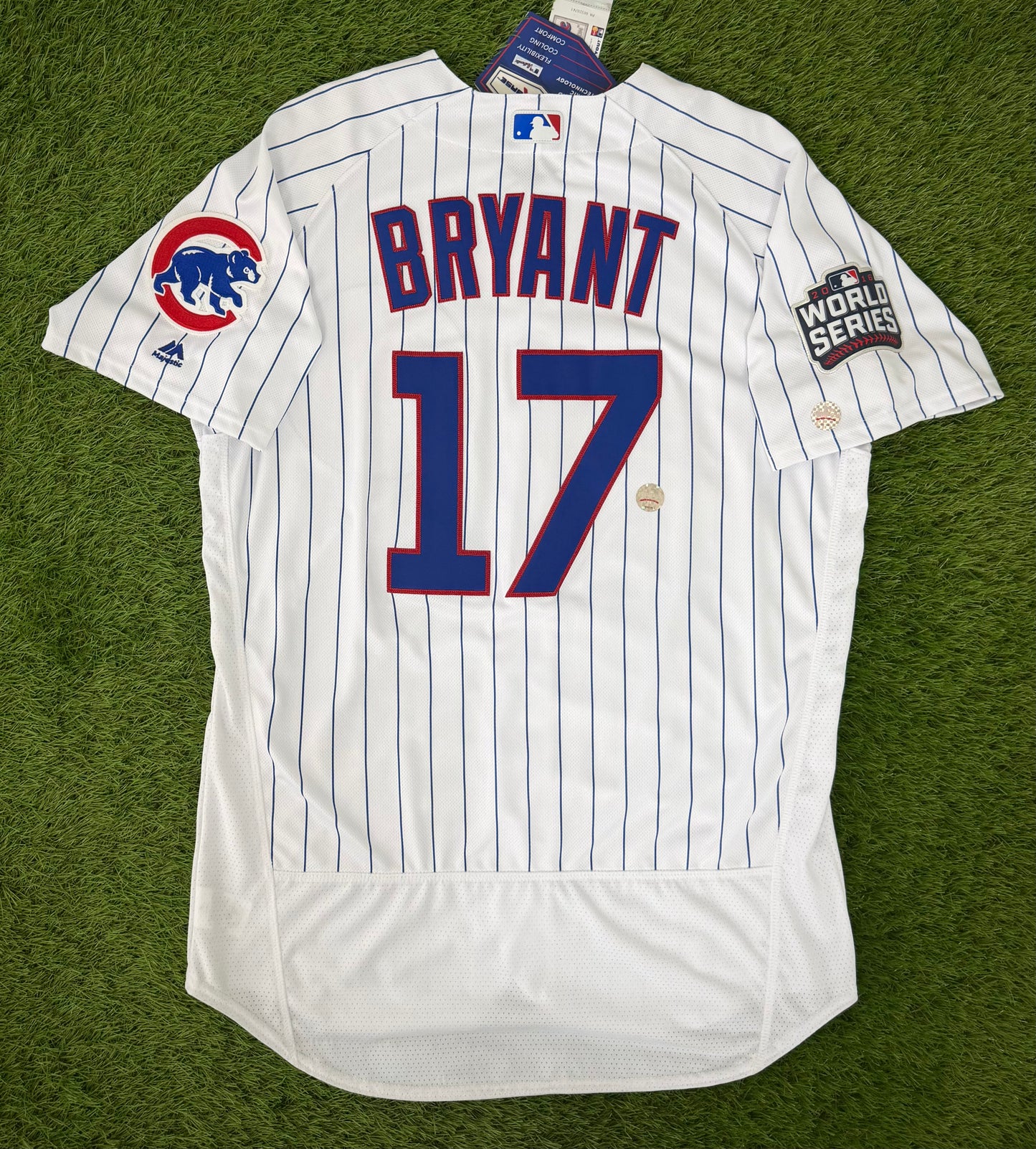 Chicago Cubs Kris Bryant 2016 World Series MLB Baseball Jersey (48/XL)