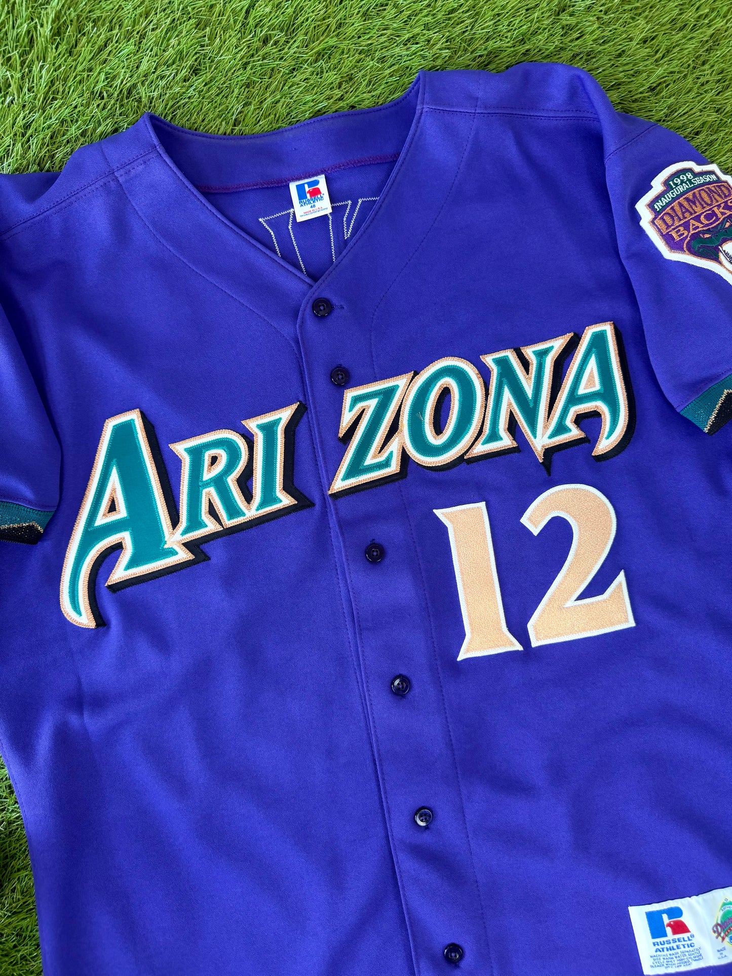 Arizona Diamondbacks Steve Finley MLB Baseball Jersey (48/XL)