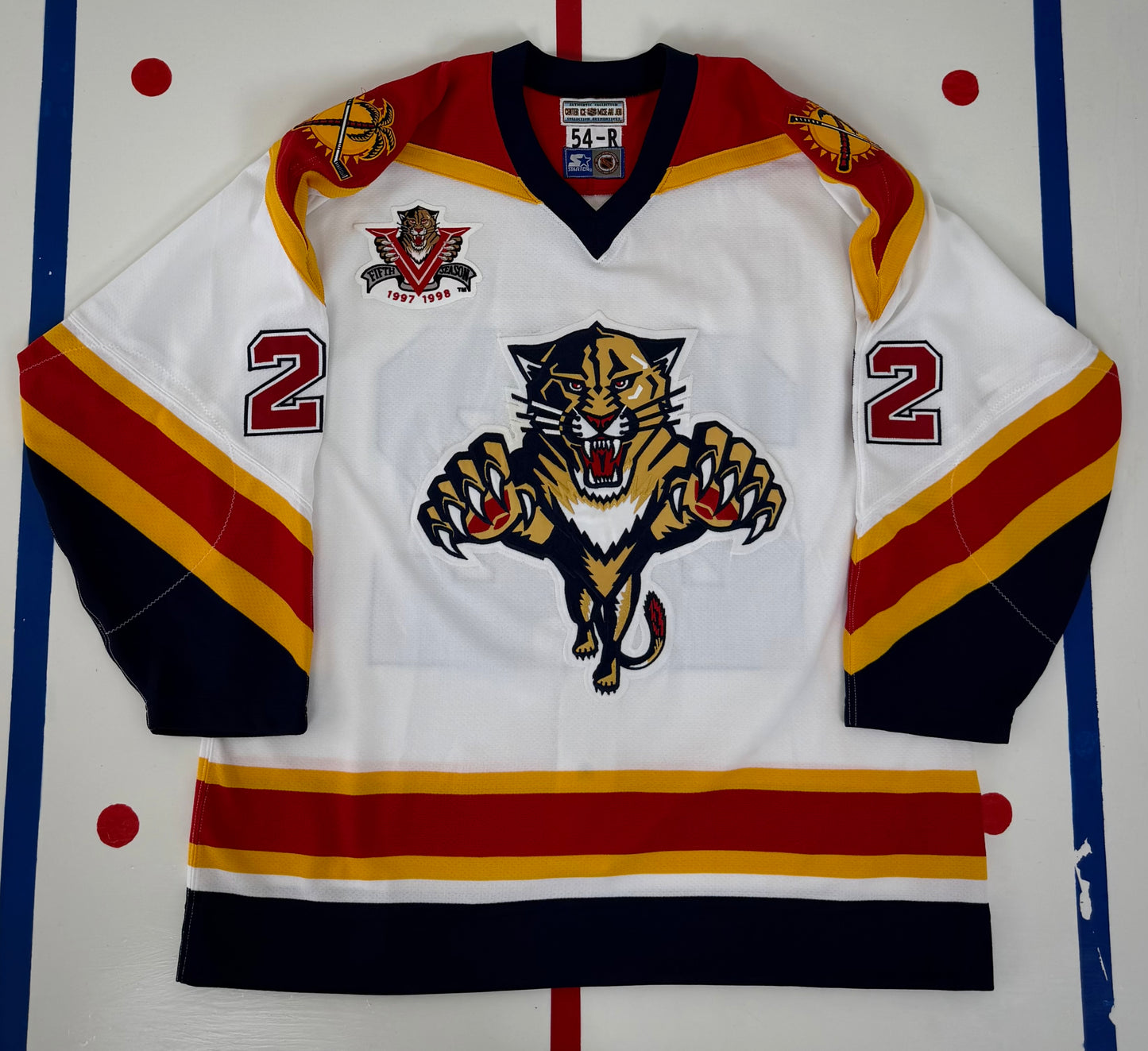 Florida Panthers Dino Ciccarelli 1997-1998 NHL Hockey Jersey (54/XXL)