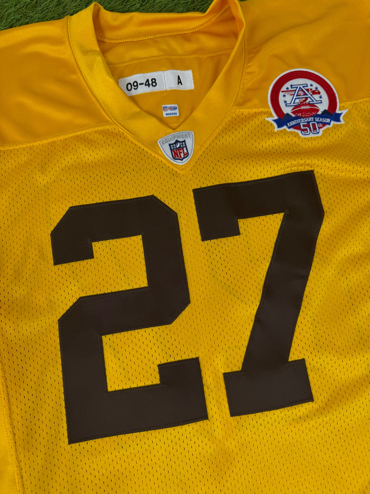 Denver Broncos Knowshon Moreno 2009 Team Issued Throwback NFL Football Jersey (48/XL)