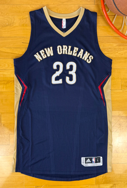 New Orleans Hornets Anthony Davis 2015-2016 NBA Basketball Jersey (Large)
