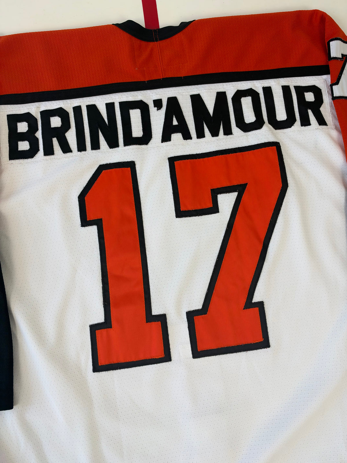 Philadelphia Flyers Rod Brind’Amour 1997 Stanley Cup Finals NHL Hockey Jersey (52/XL)