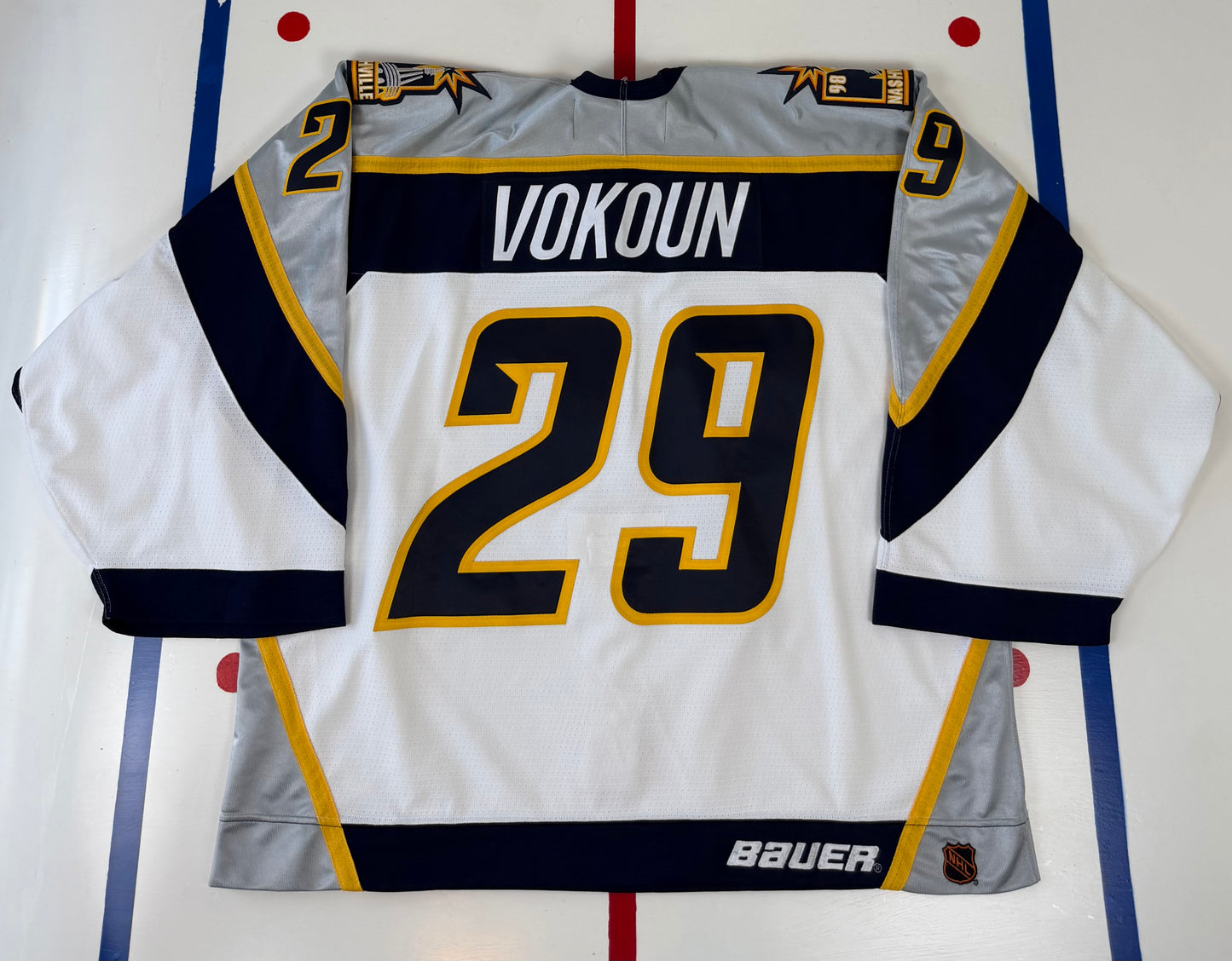 Nashville Predators Tomas Vokoun 1998-1999 NHL Hockey Jersey (60G/XXXL)