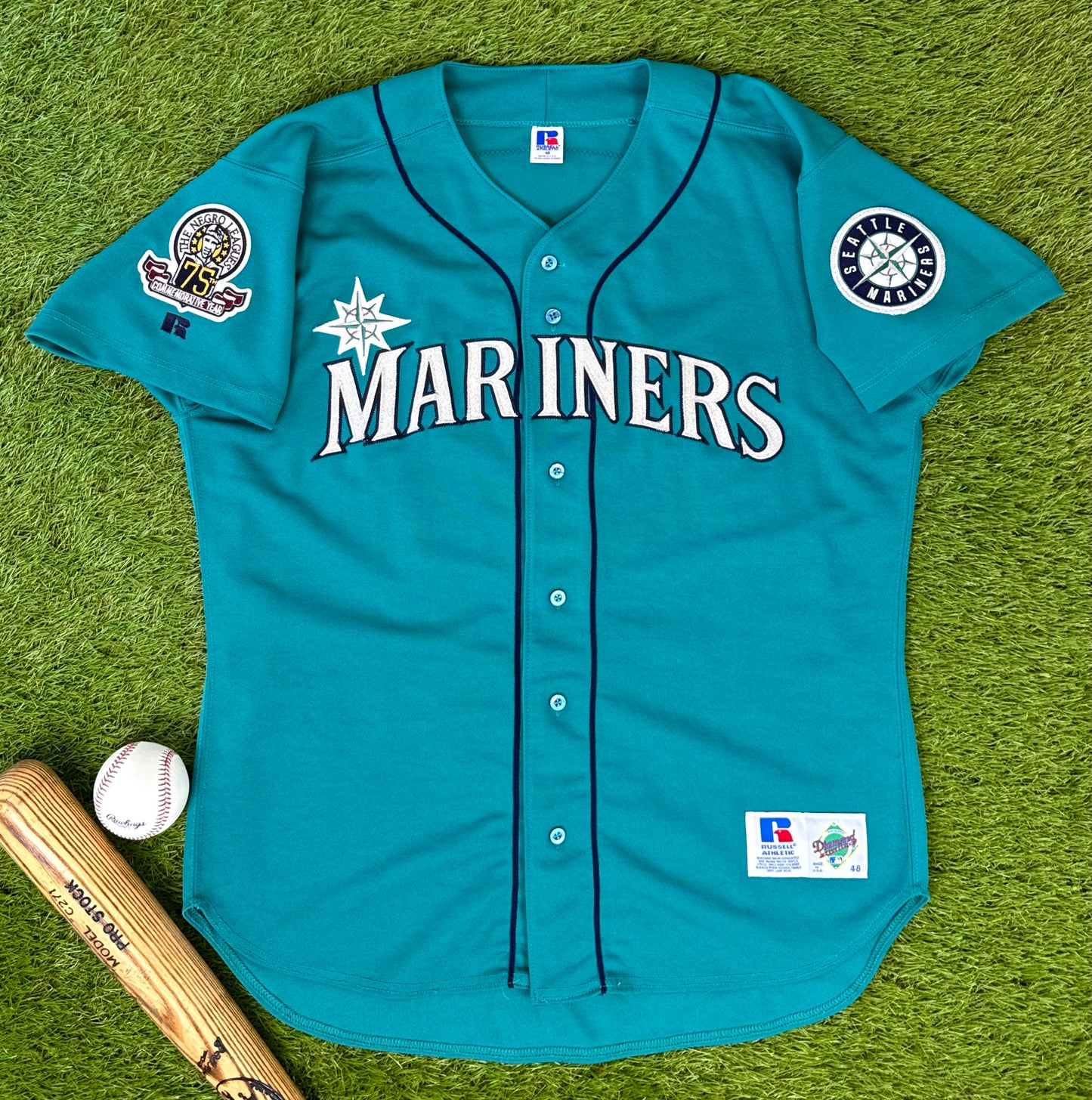 Seattle Mariners 1995 Ken Griffey Jr. Alternate MLB Baseball Jersey (48/XL)