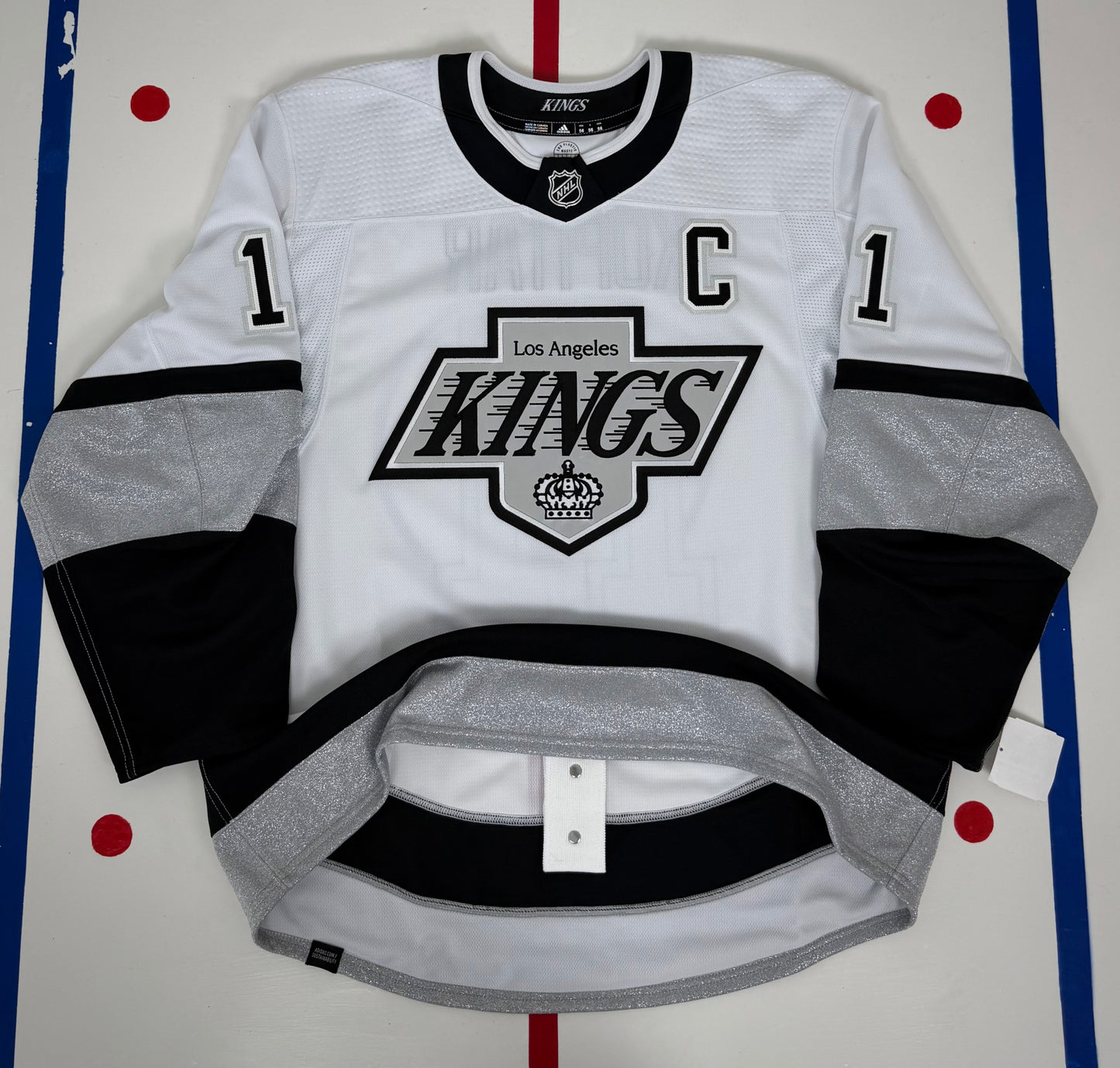 Los Angeles Kings Anze Kopitar 2021-2024 Alternate NHL Hockey Jersey (56/XXL)