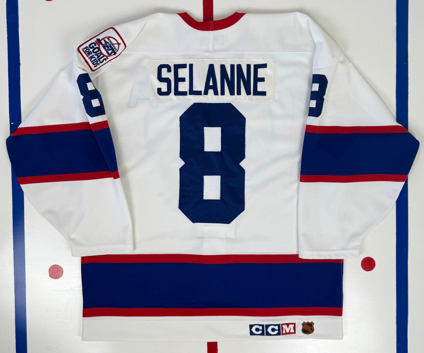 Winnipeg Jets 1993-1994 Teemu Selanne NHL Hockey Jersey (48/Large)