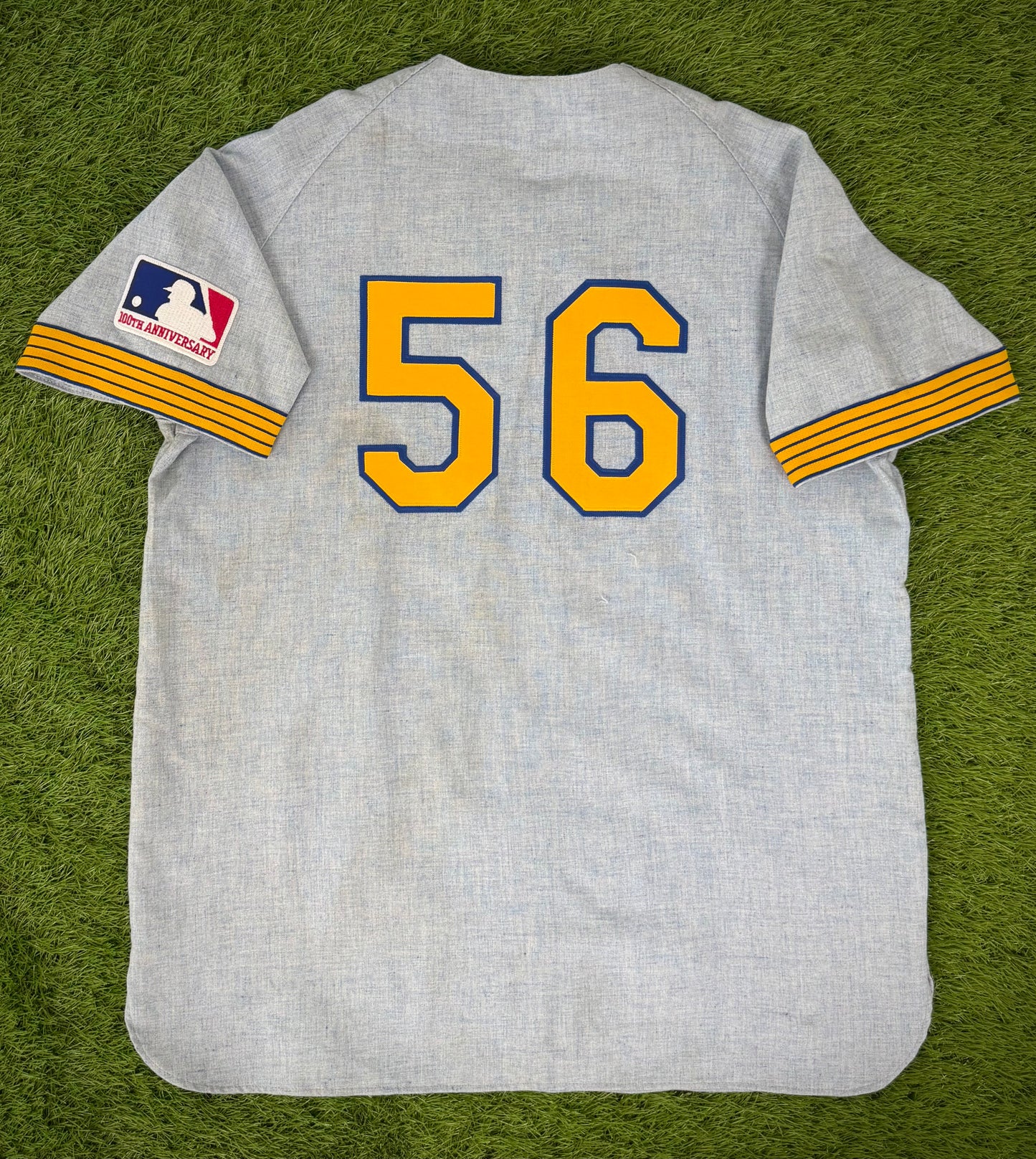 Seattle Pilots Jim Bouton 1969 MLB Baseball Jersey (XL)