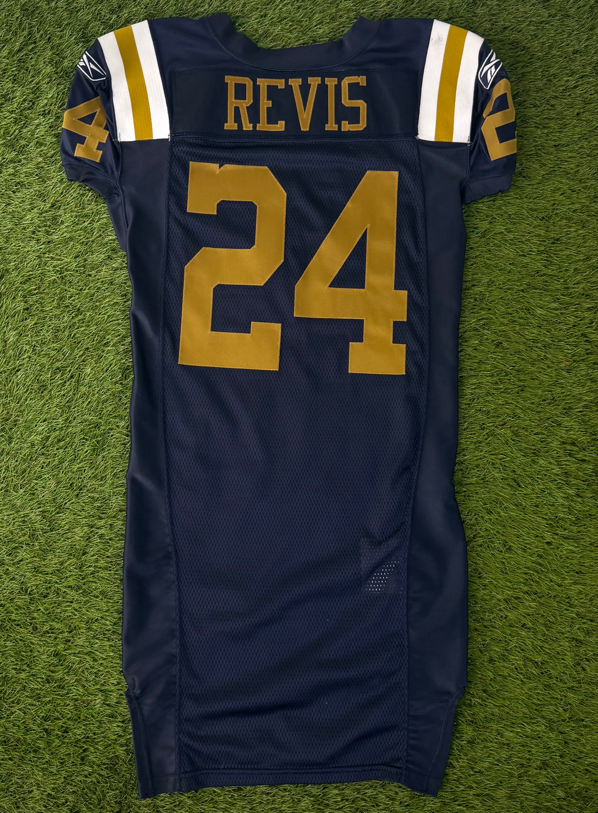 New York Jets Darrelle Revis 2011 Throwback NFL Football Jersey (44/Large)