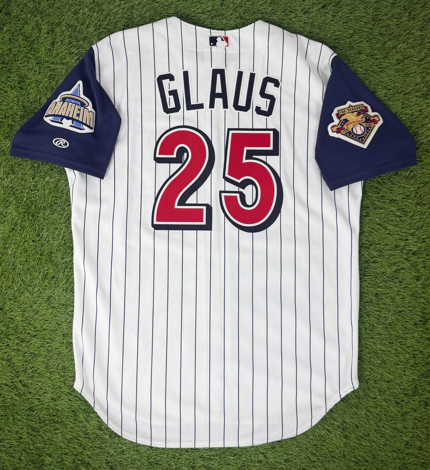 Anaheim Angels Troy Glaus 2001 MLB Baseball Jersey (44/Large)