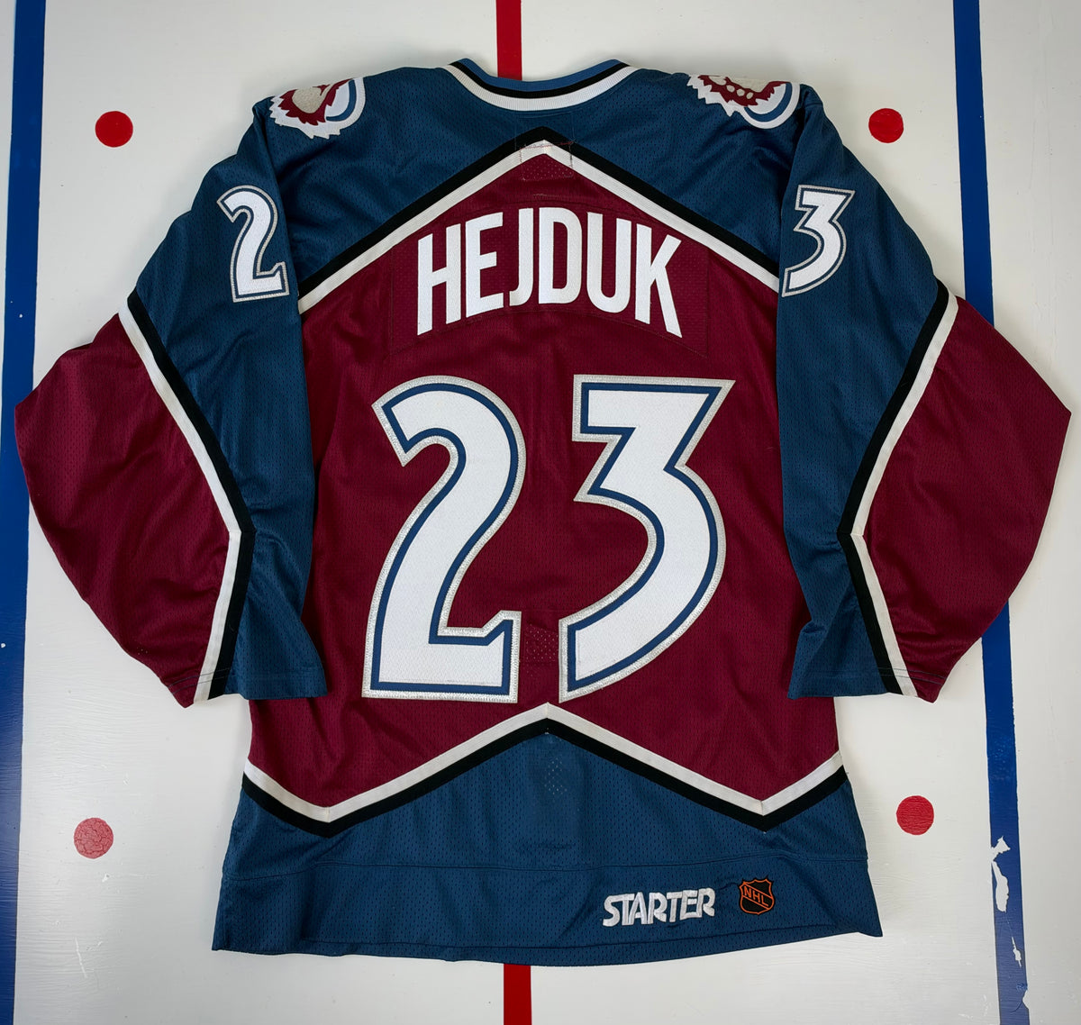 Colorado Avalanche Milan Hejduk 1998-1999 NHL Hockey Jersey (48/Large)