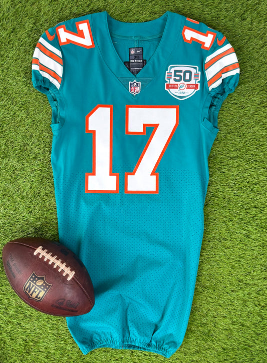 Miami Dolphins Jaylen Waddle 2022 Throwback NFL Football Jersey (38/Small)