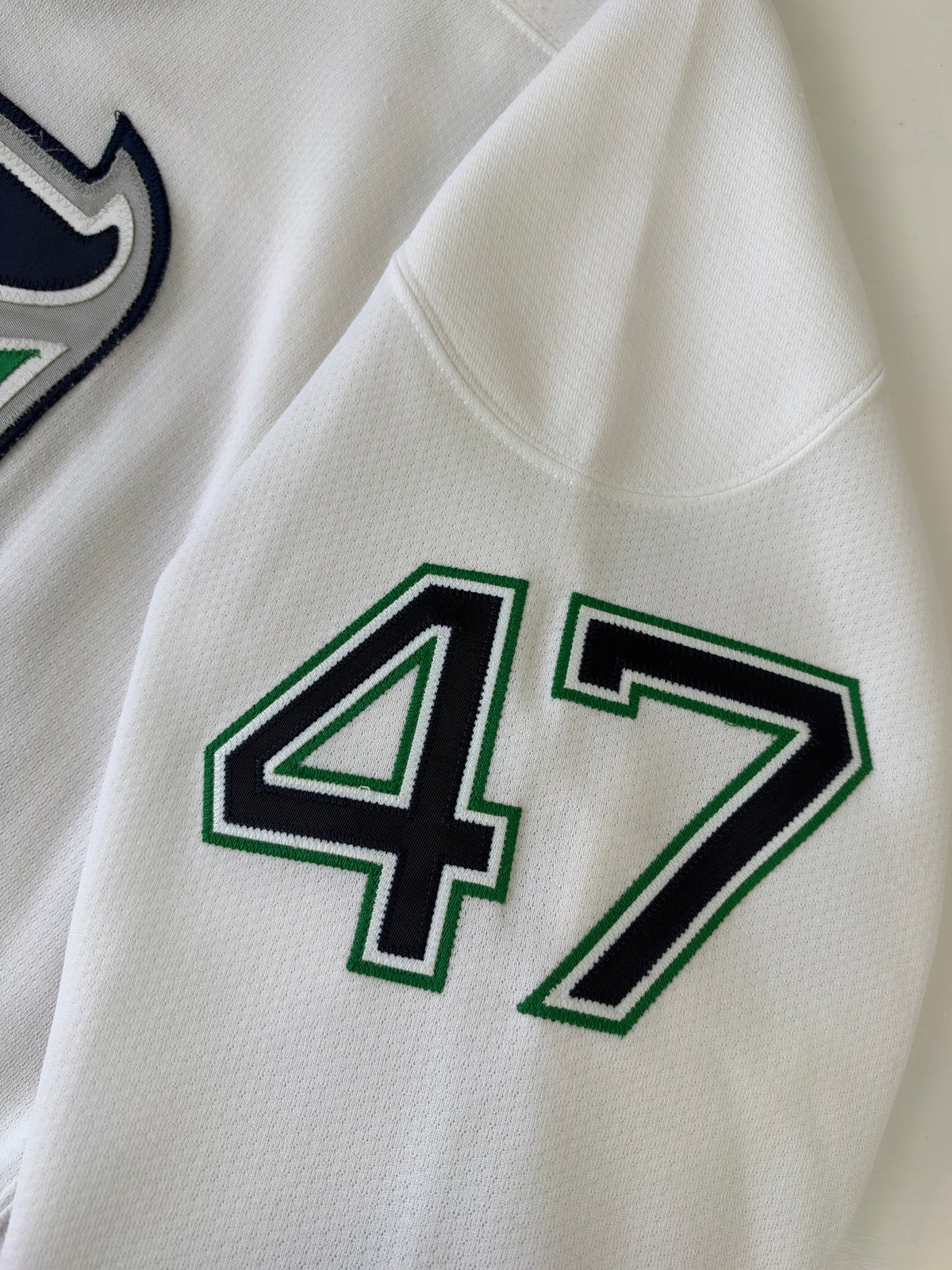 Hartford Whalers Jean-Sebastien Giguere 1996-1997 NHL Hockey Jersey (46/Medium)