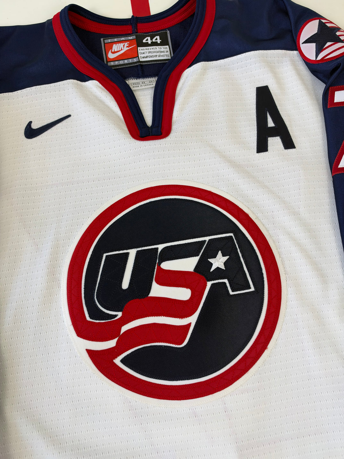 Team USA Keith Tkachuk 1998 Olympics Hockey Jersey (44/Medium)