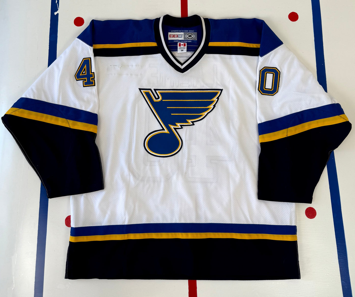 St. Louis Blues Patrick Lalime NHL Hockey Jersey (56/XXL)