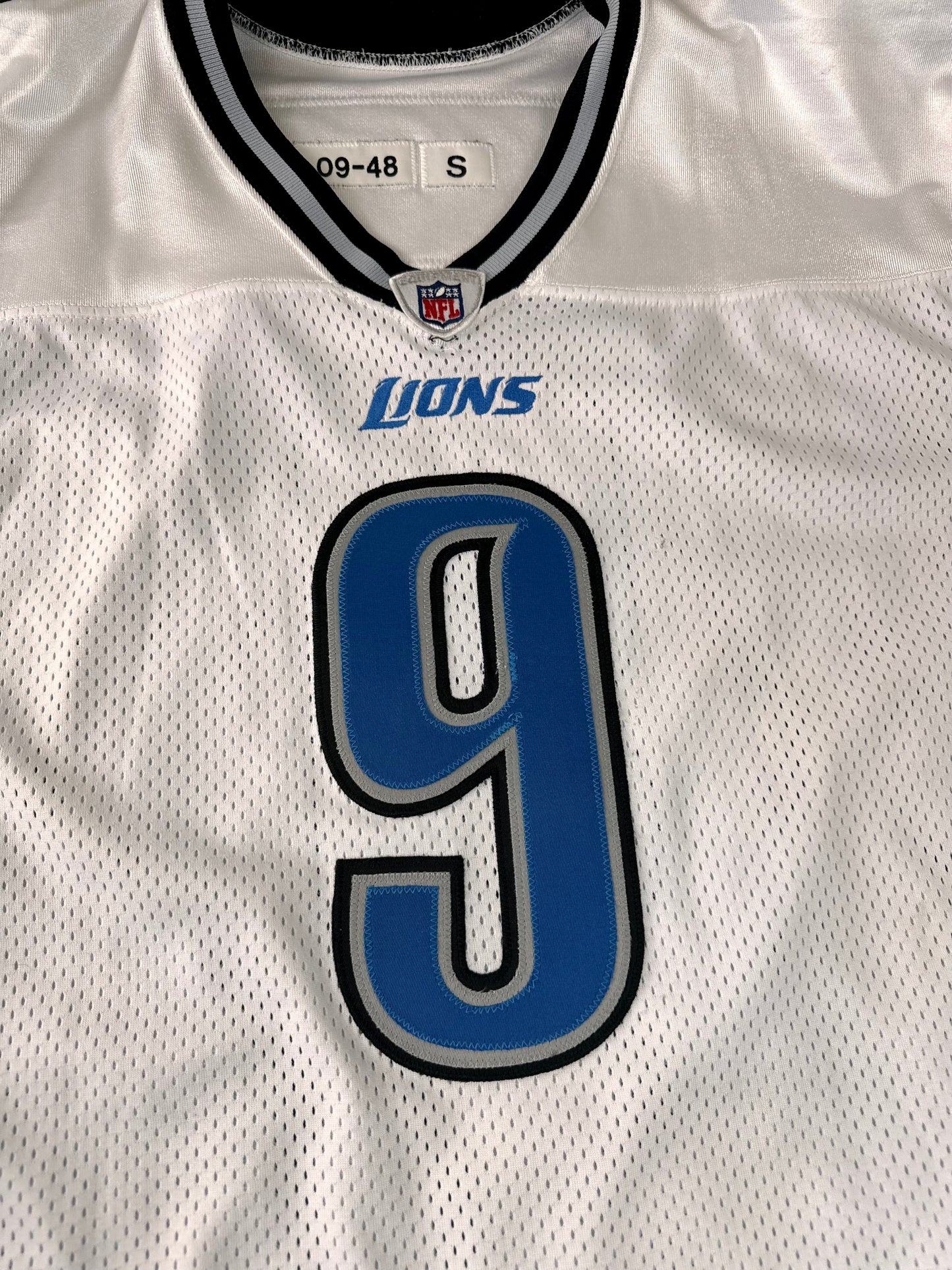 Detroit Lions 2009 Matthew Stafford NFL Football Jersey (48/XL)